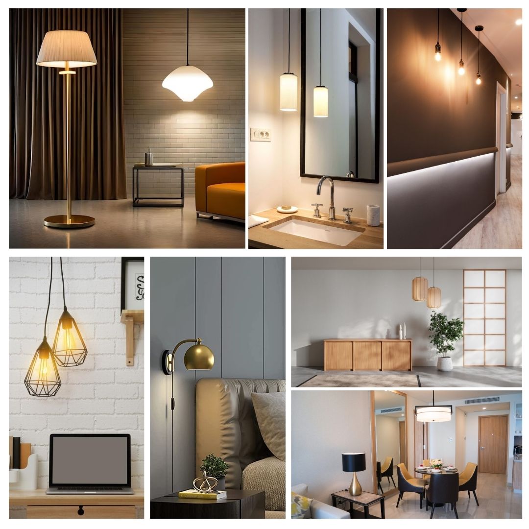 Hanging light for living room, pendant light, decorative wall light