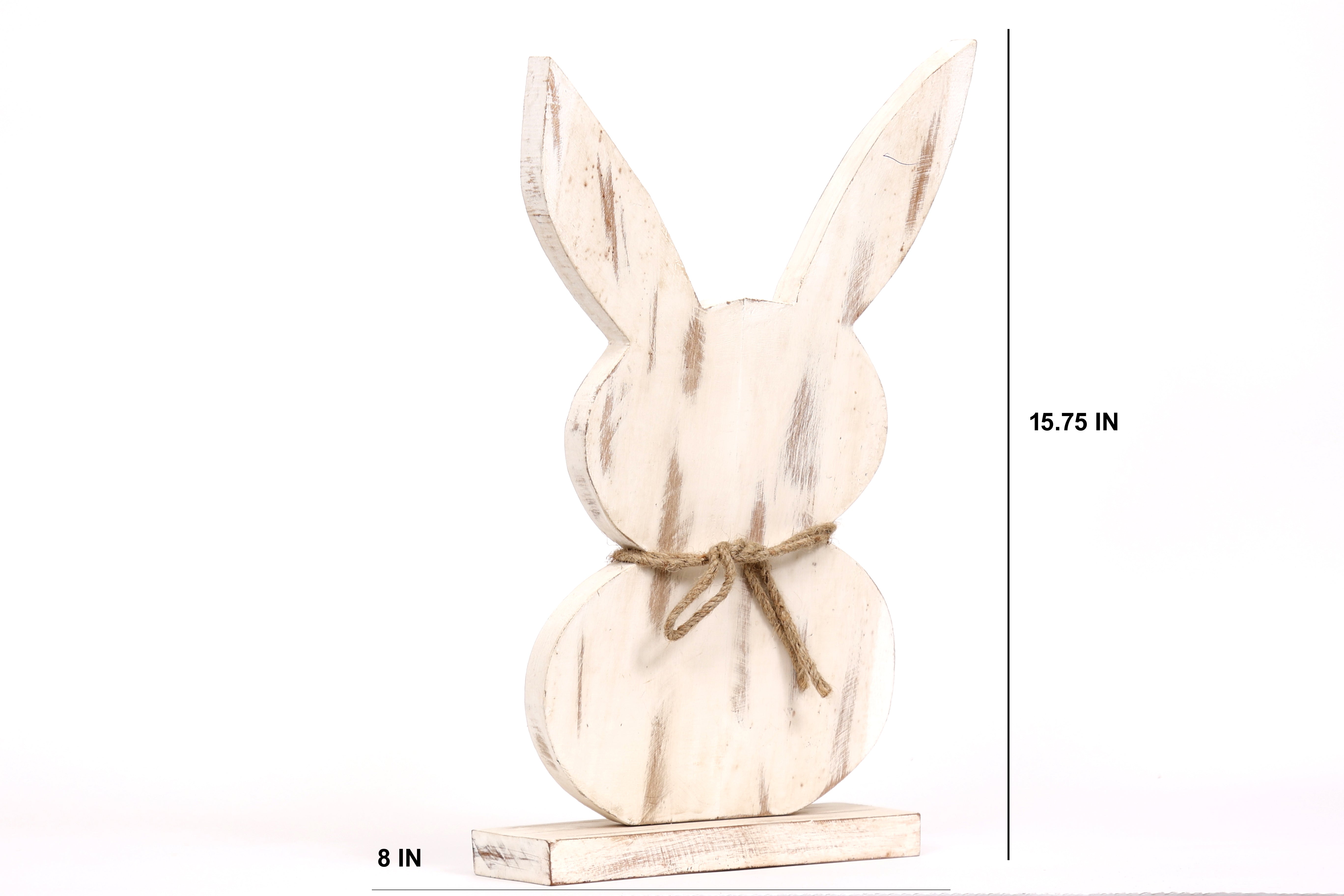 Distressed Wood Table Décor Showpiece (Pikachu Small)