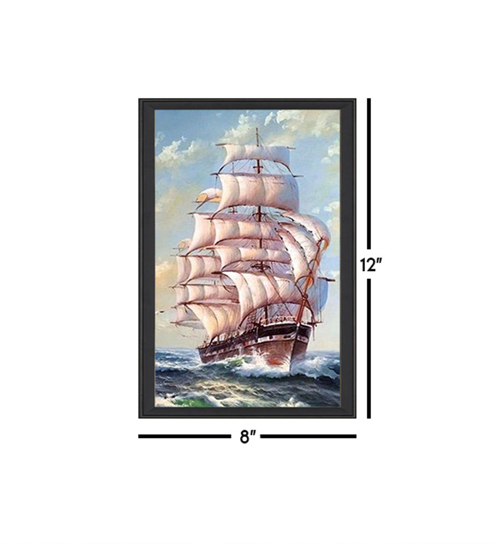 Sailing Ship Vastu Wall Art