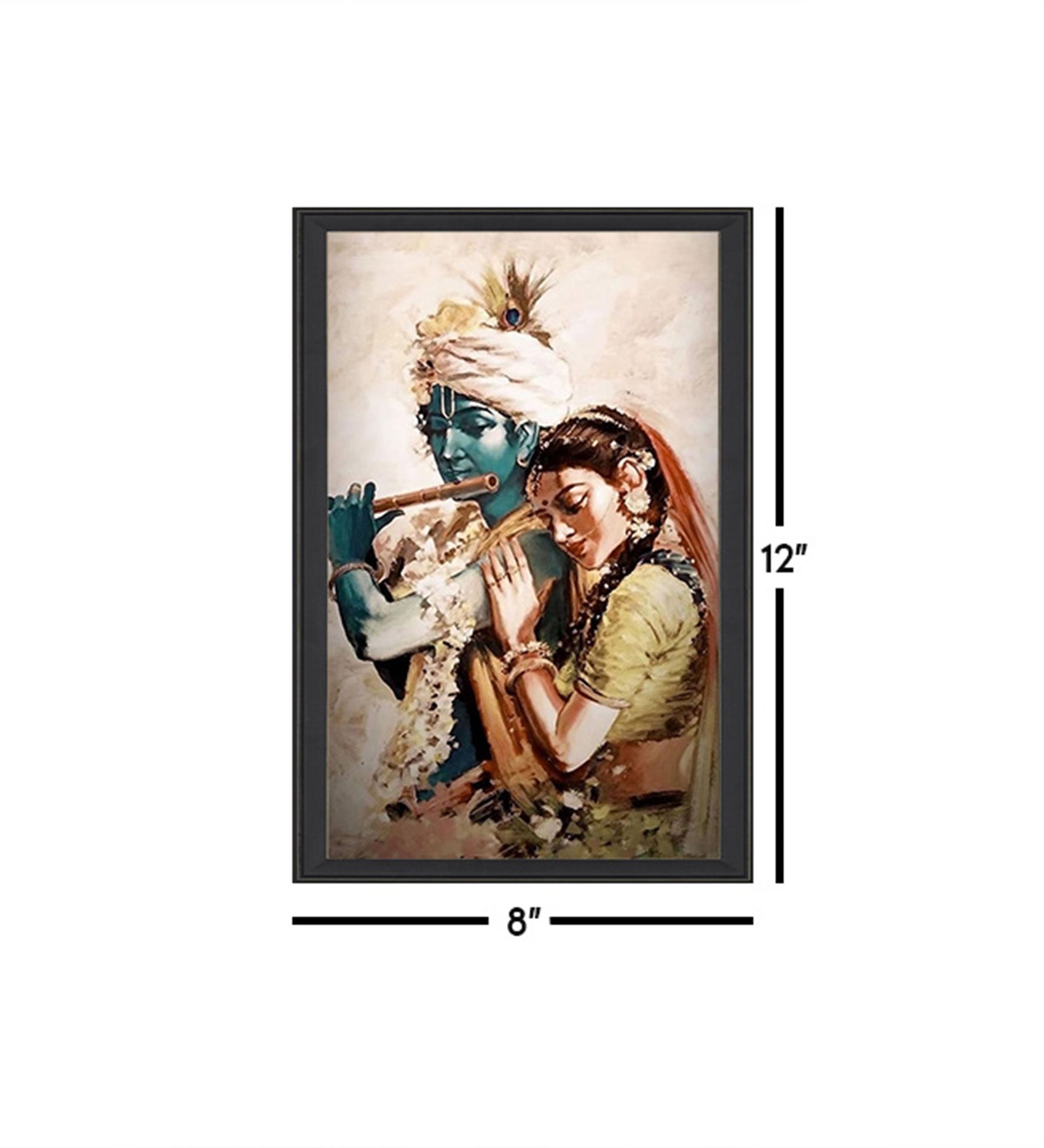 Harmonious Radha Krishna Vastu Wall Art