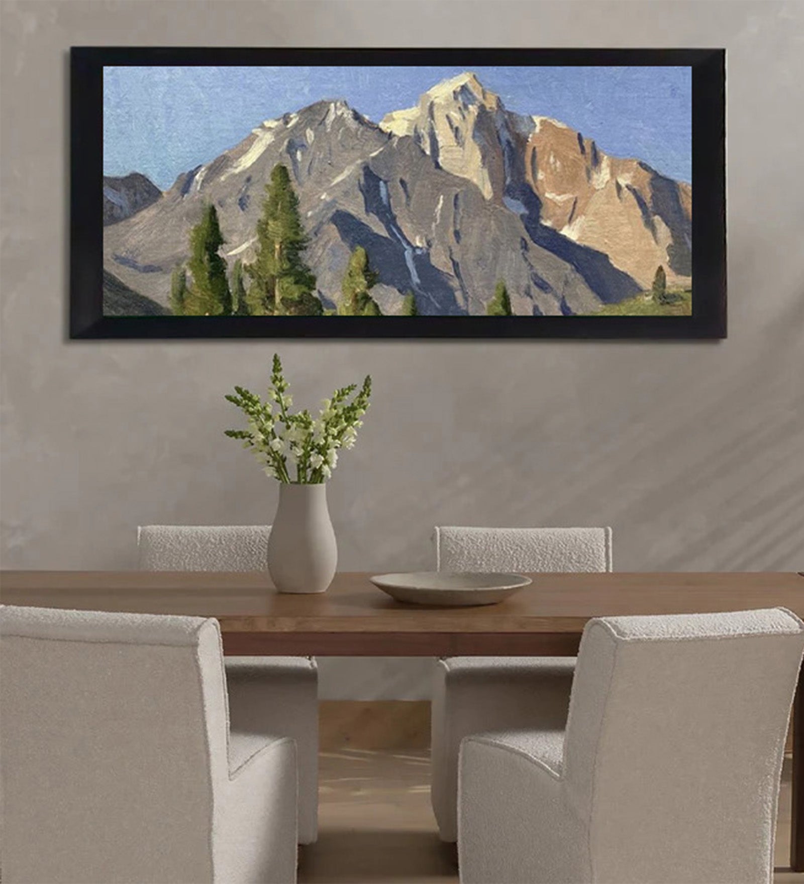 Unwavering Mountains Vastu Wall Art