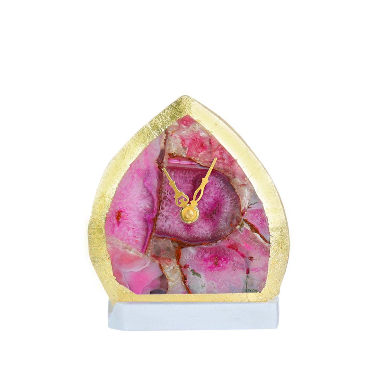 Agate Designer Table clock