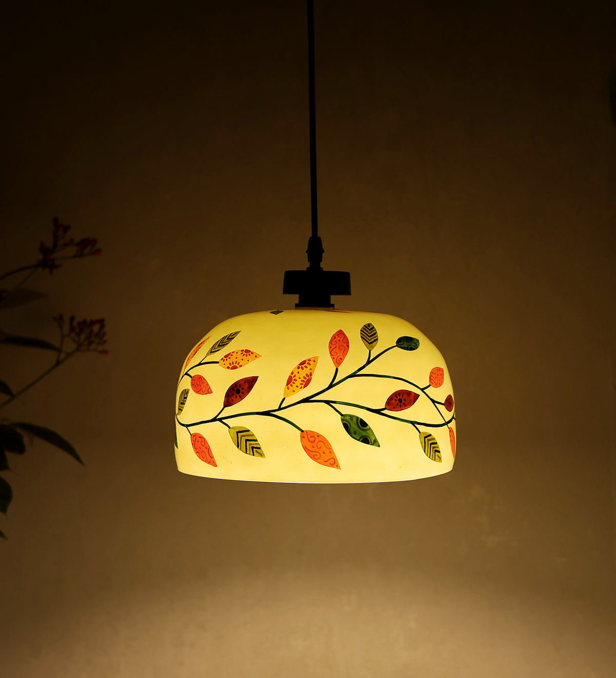 Placid Glass Hanging Light