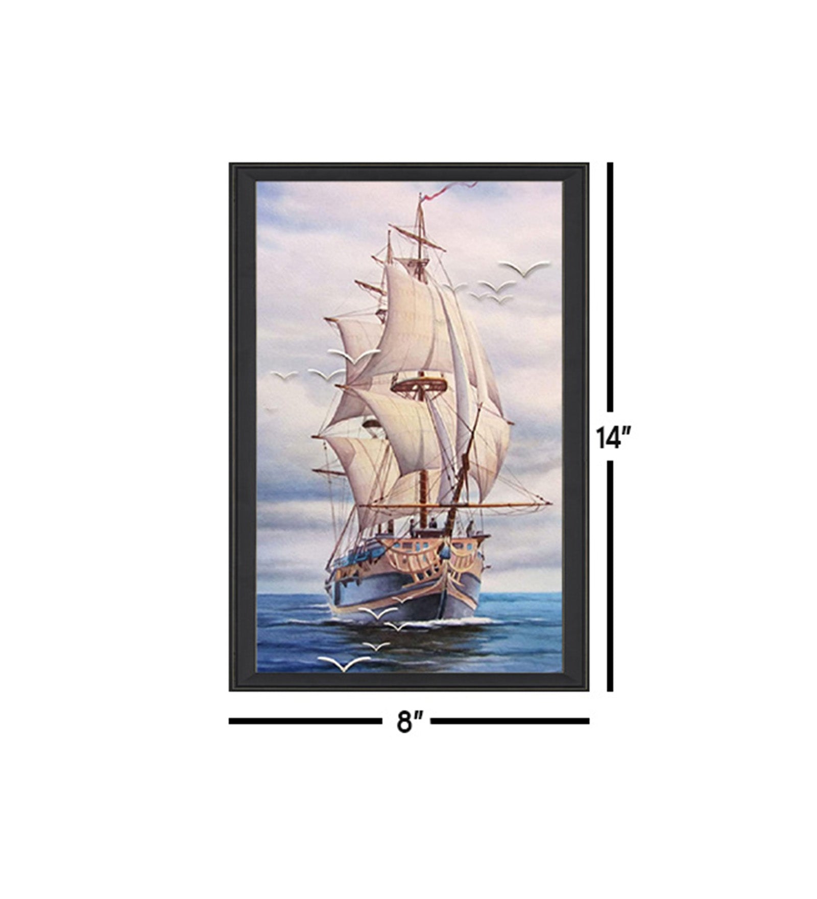 Sailing Schooner Vastu Wall Art