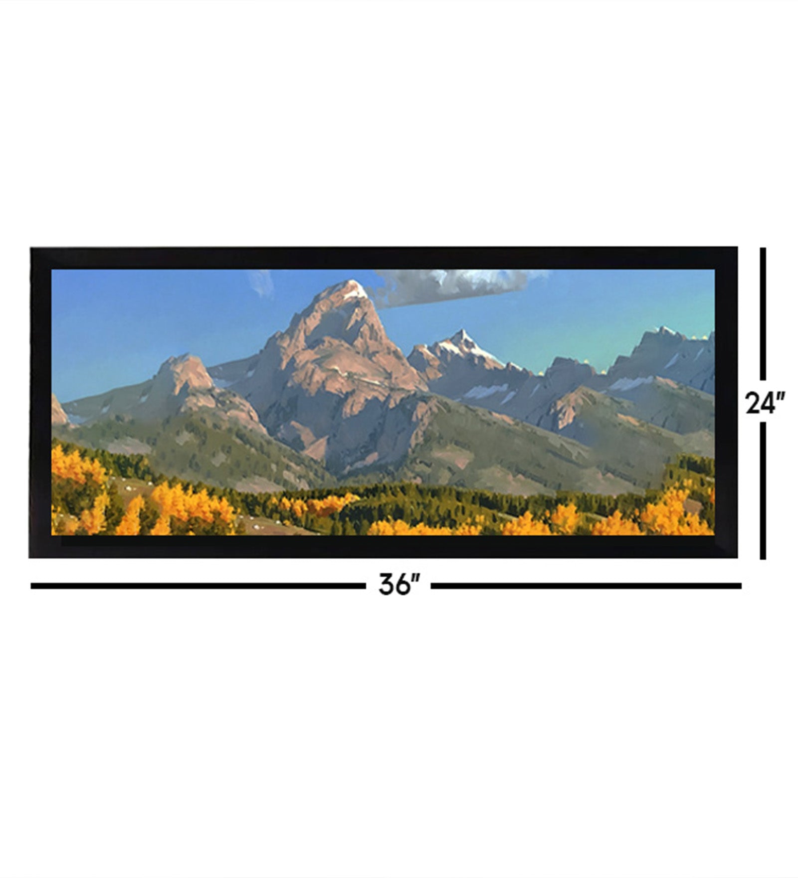 Mountains Vastu Wall Art