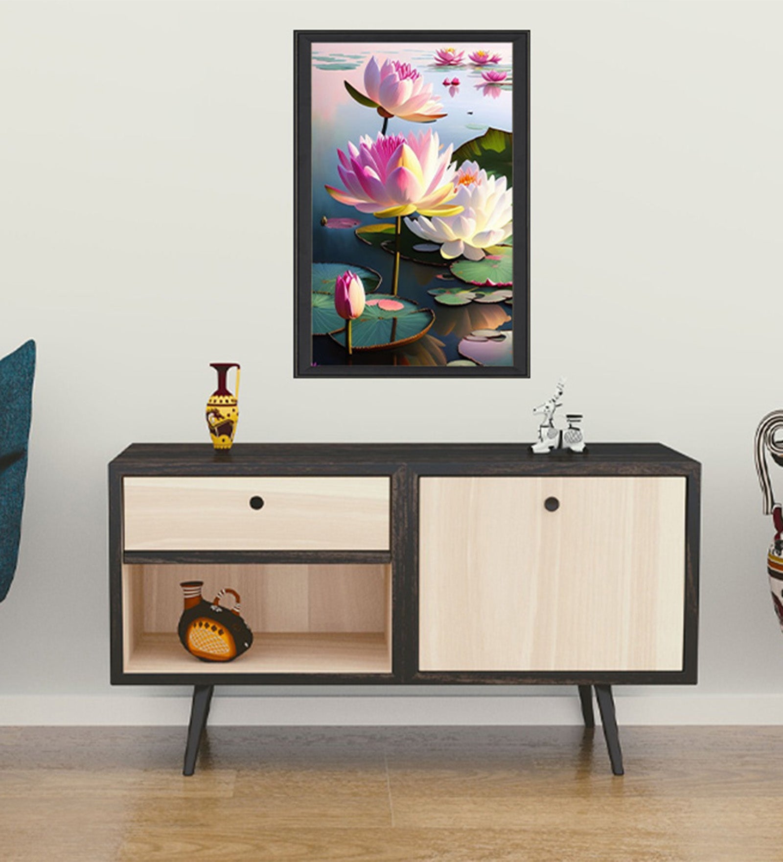 Lotus Vastu Wall Art