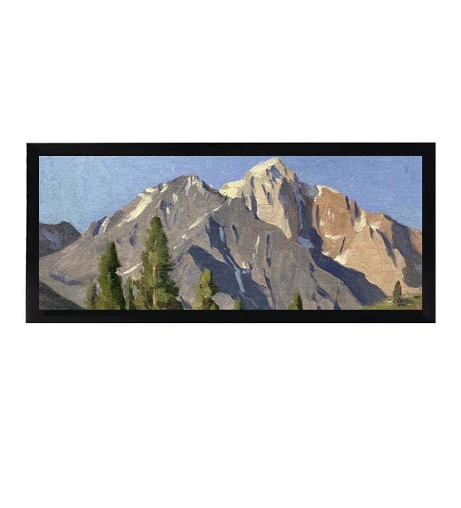 Unwavering Mountains Vastu Wall Art