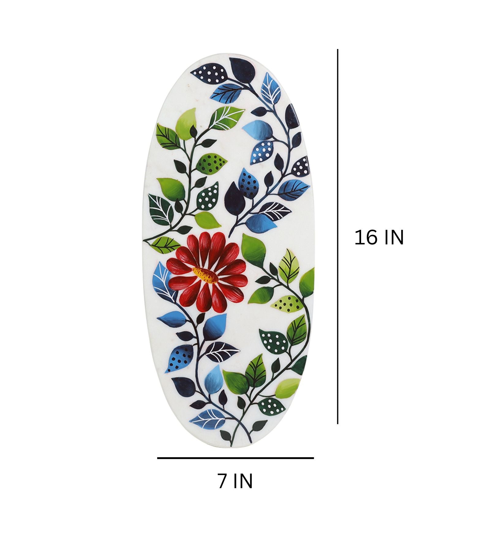 Lush Green Marble Wall Art