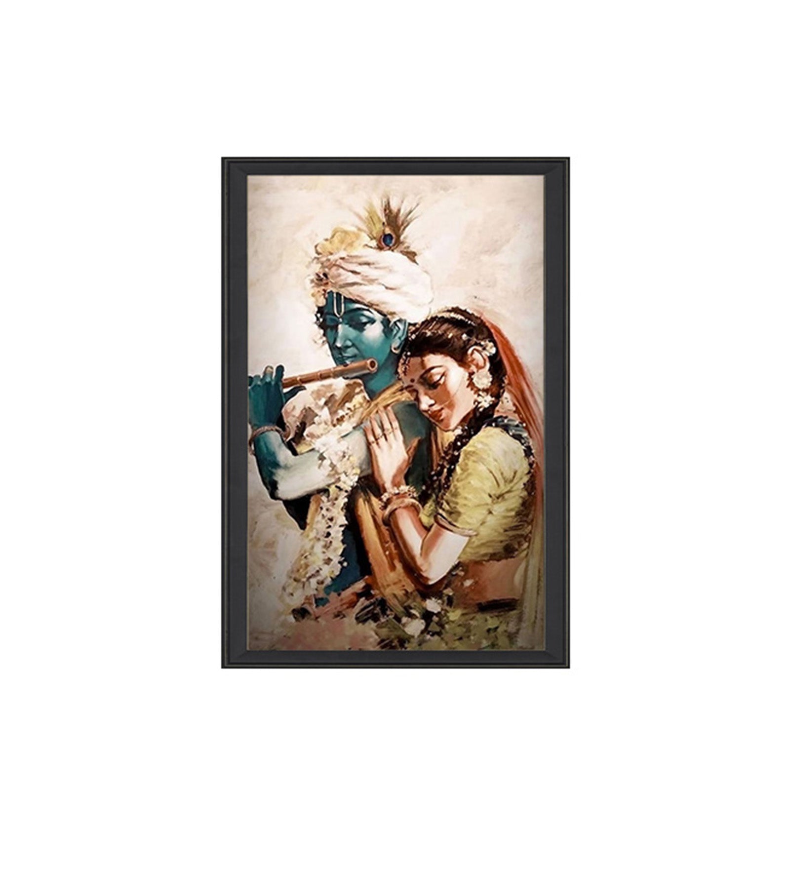Harmonious Radha Krishna Vastu Wall Art