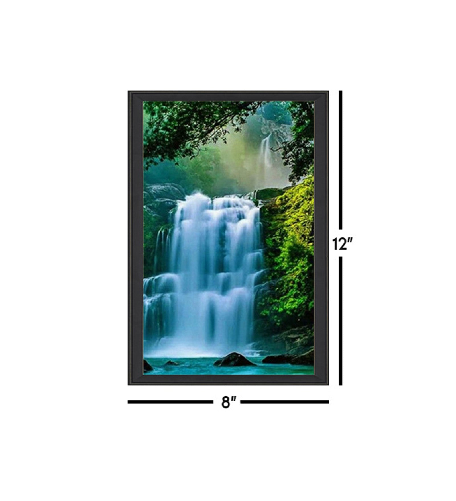 Serene Waterfall Vastu Wall Art
