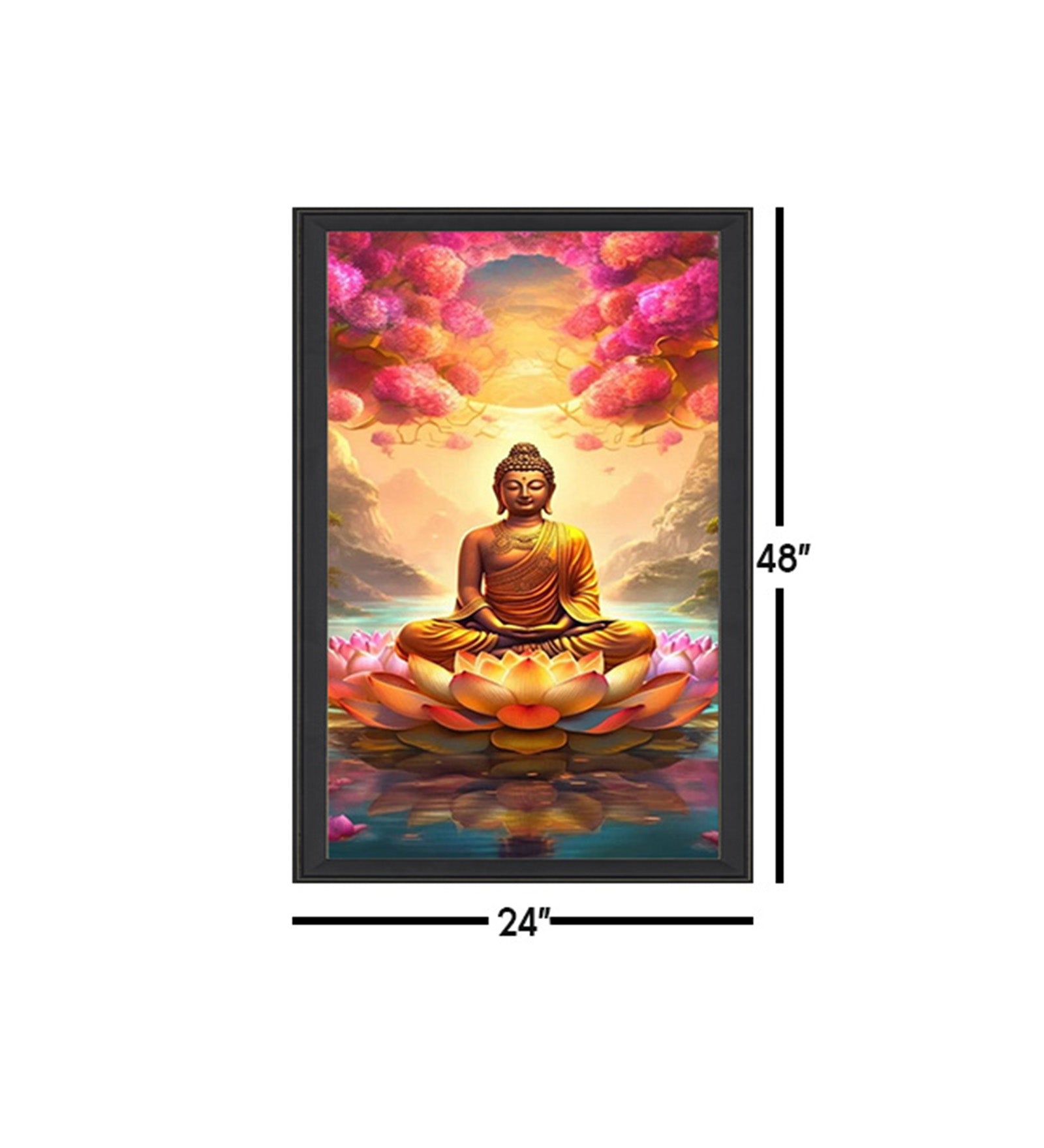 Spiritual Buddha Vastu Wall Art