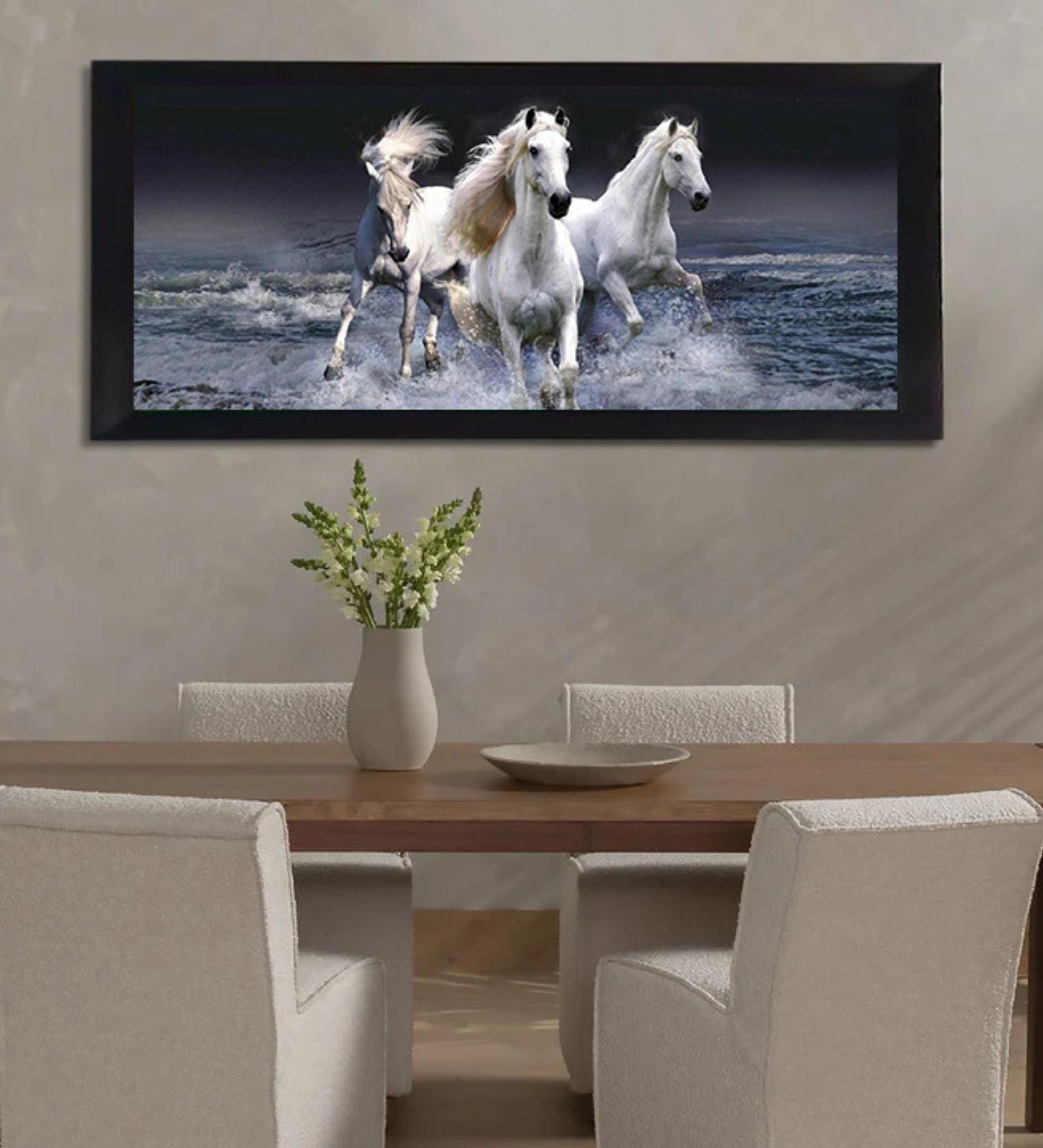 Majestic Horses Vastu Wall Art