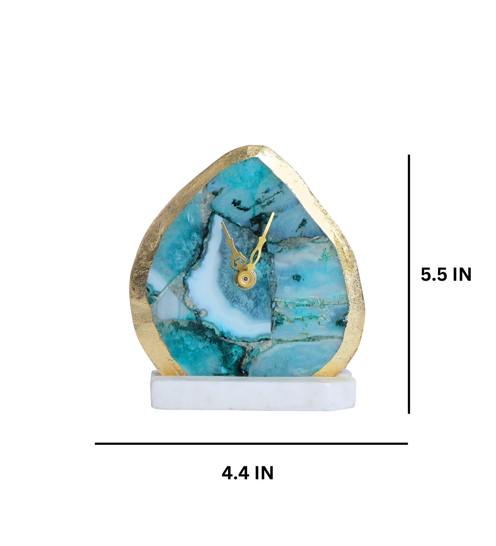 Agate Designer Table clock