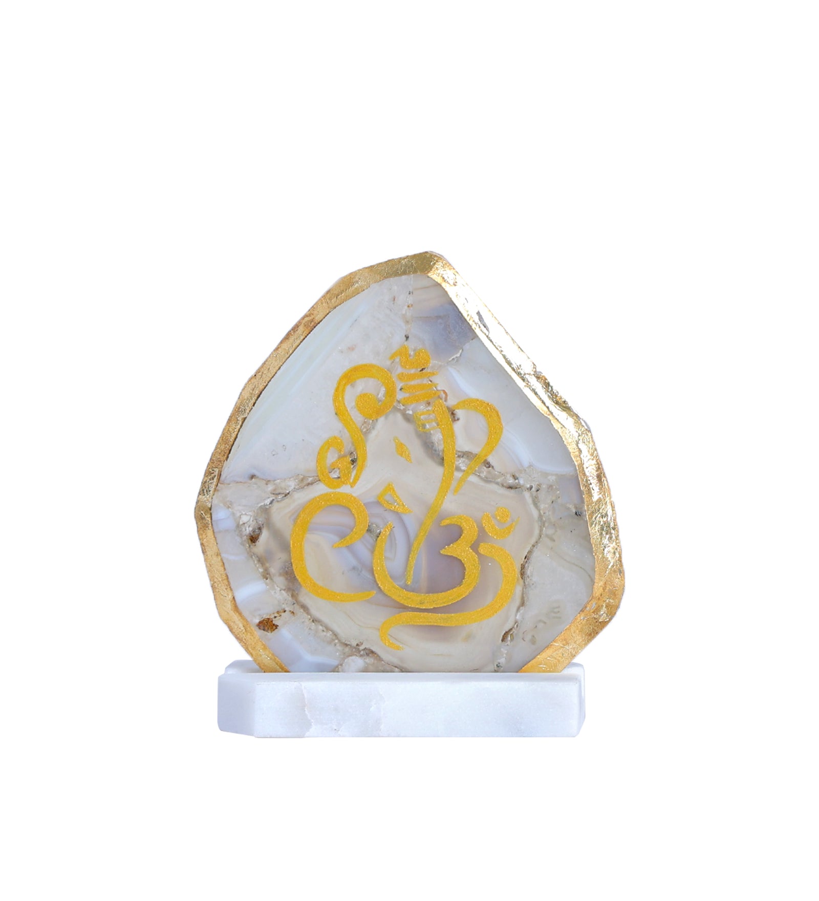 Agate Ganesha Showpiece