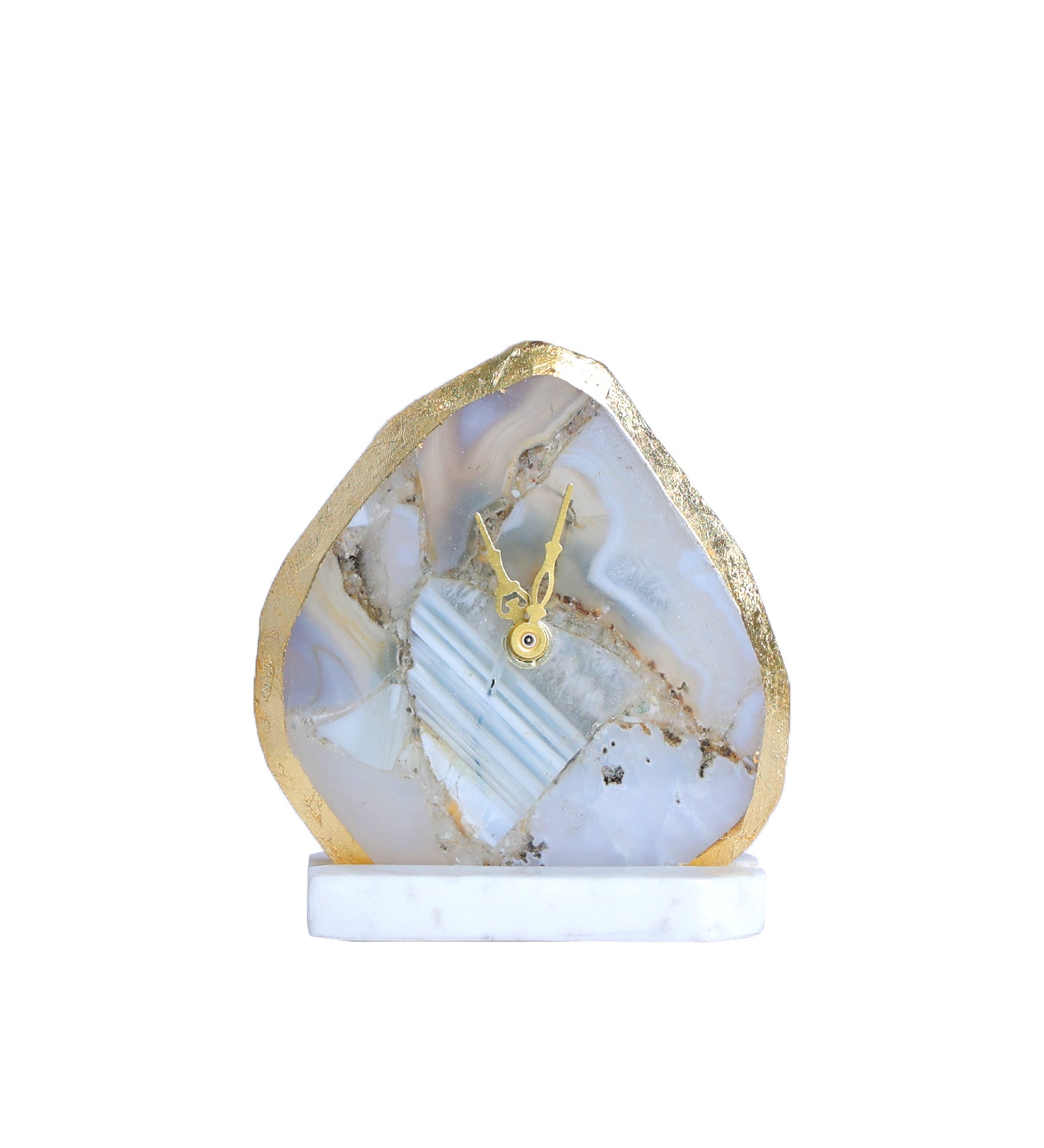 Agate Designer Table clock