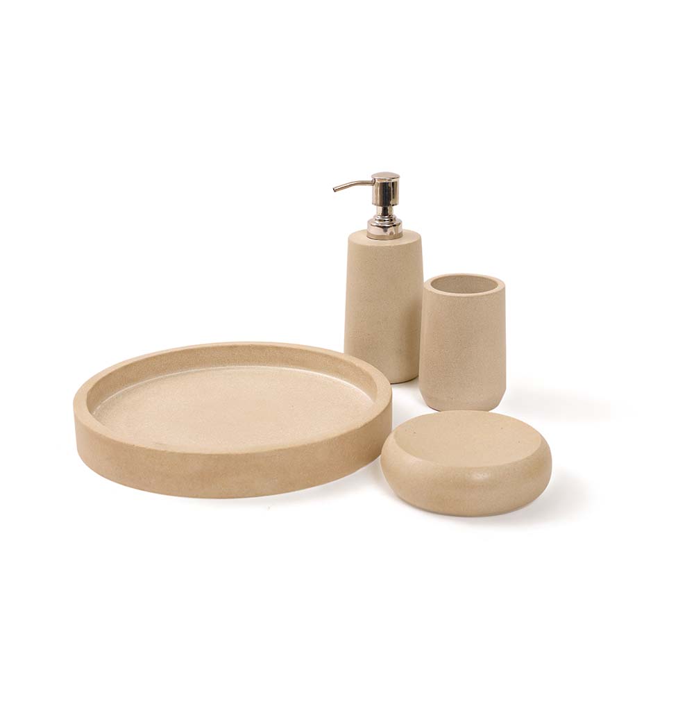 Mint Marble Bath Set