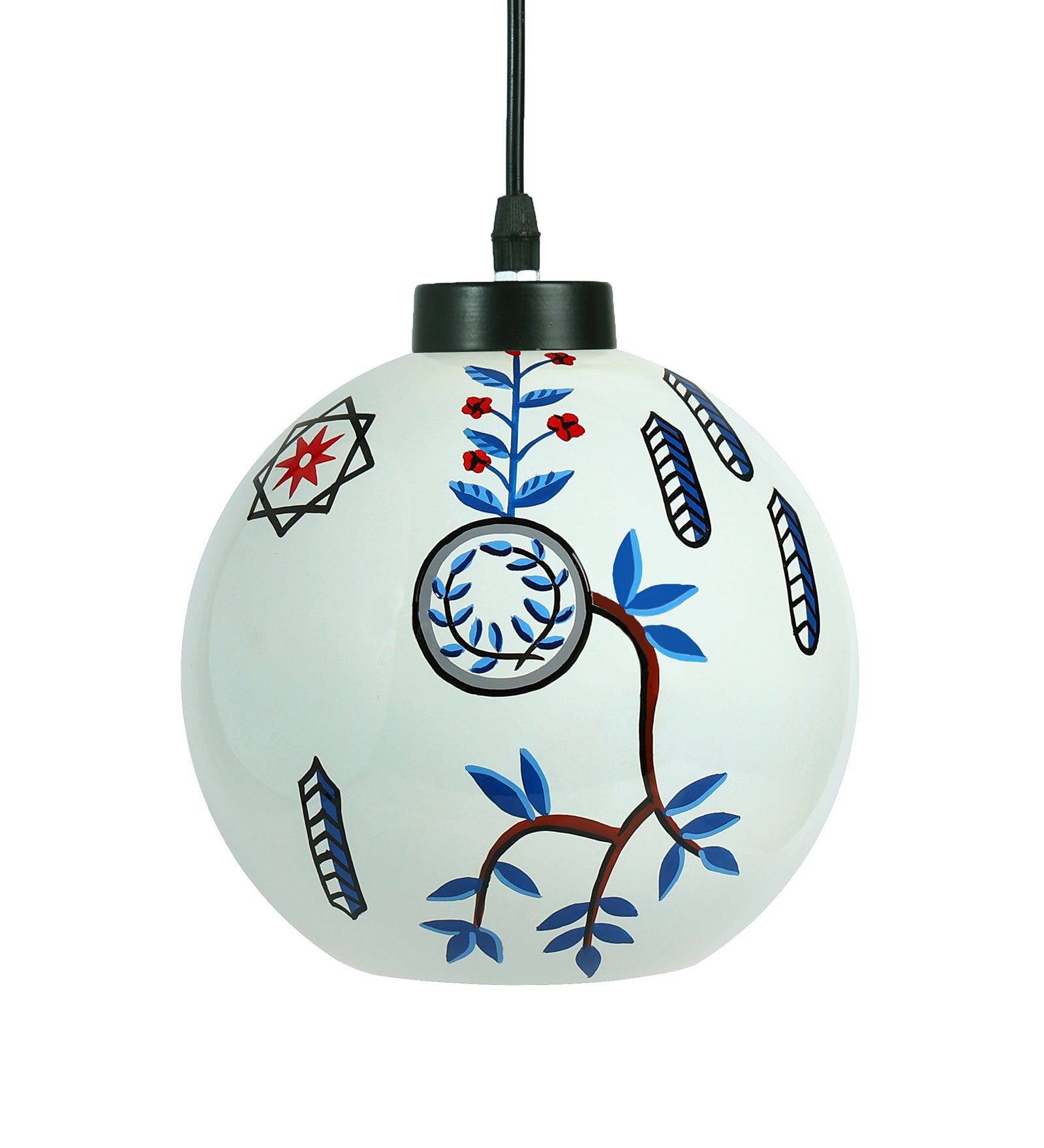 Contemporary Glass Hanging Light