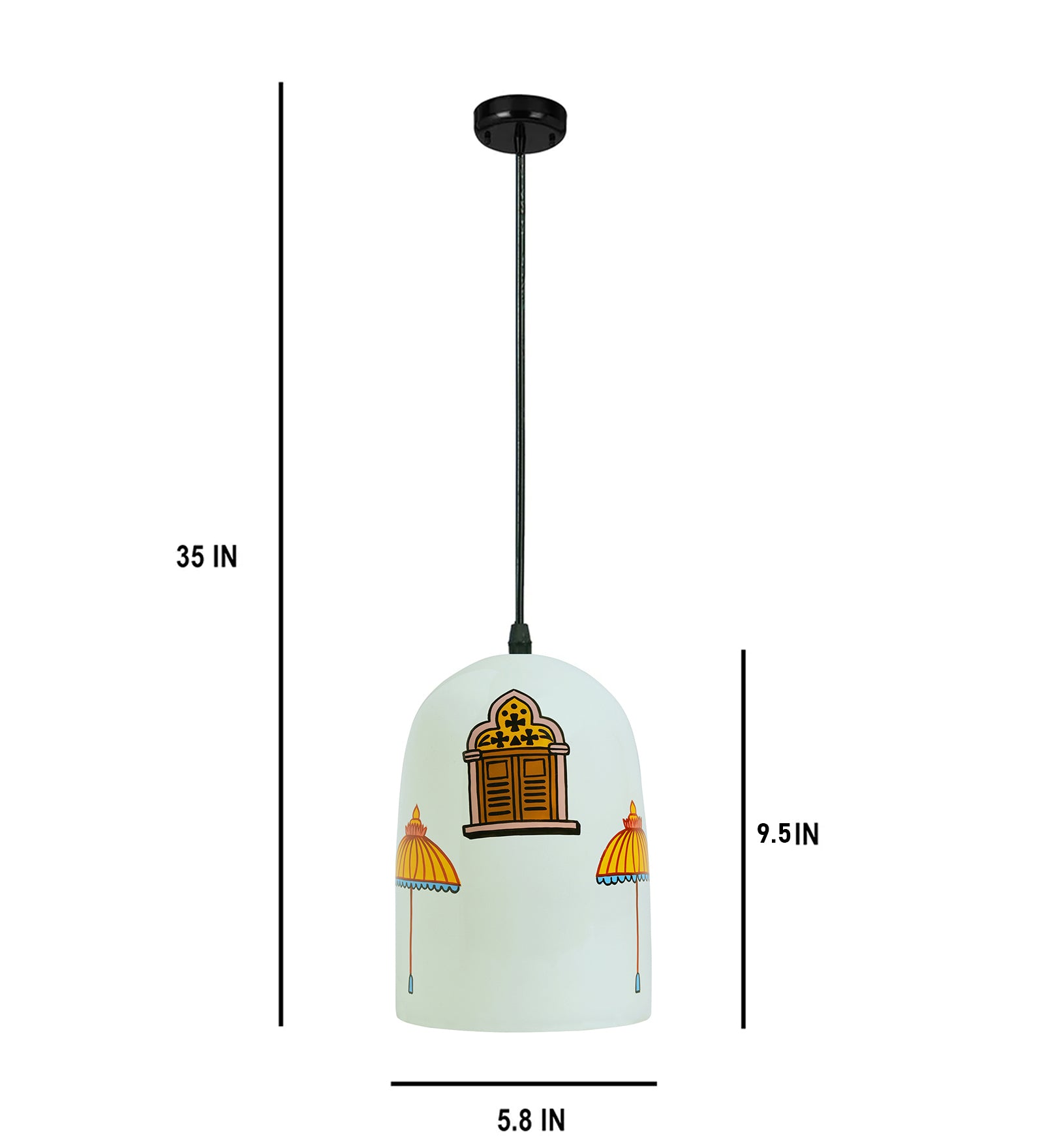 Imperial Glass Hanging Light