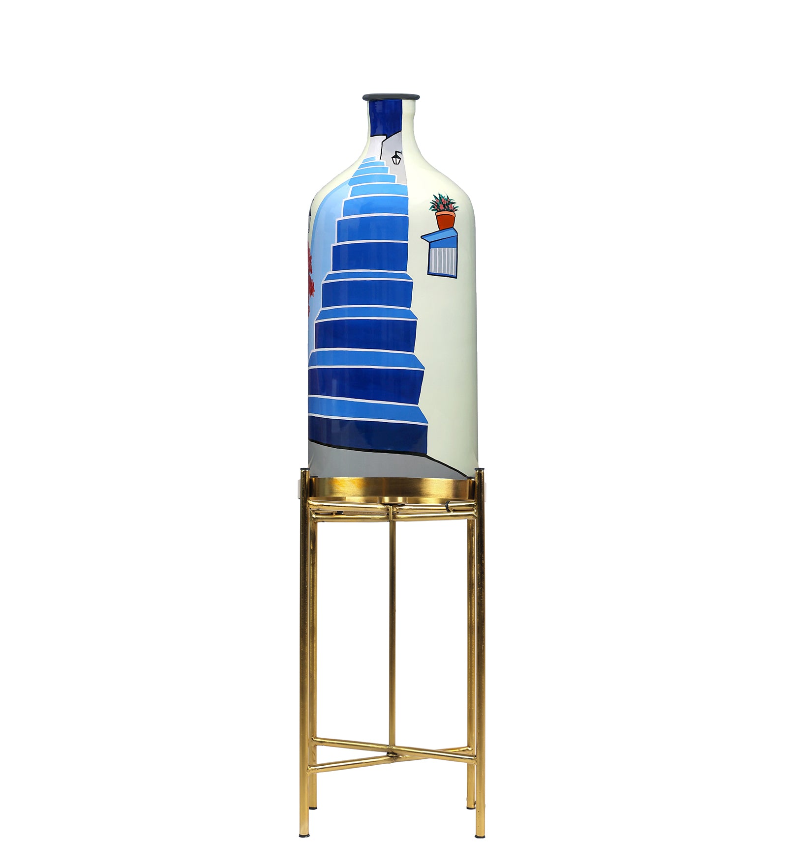 Escaliar Flight Floor Lamp with Foldable Metal Stand