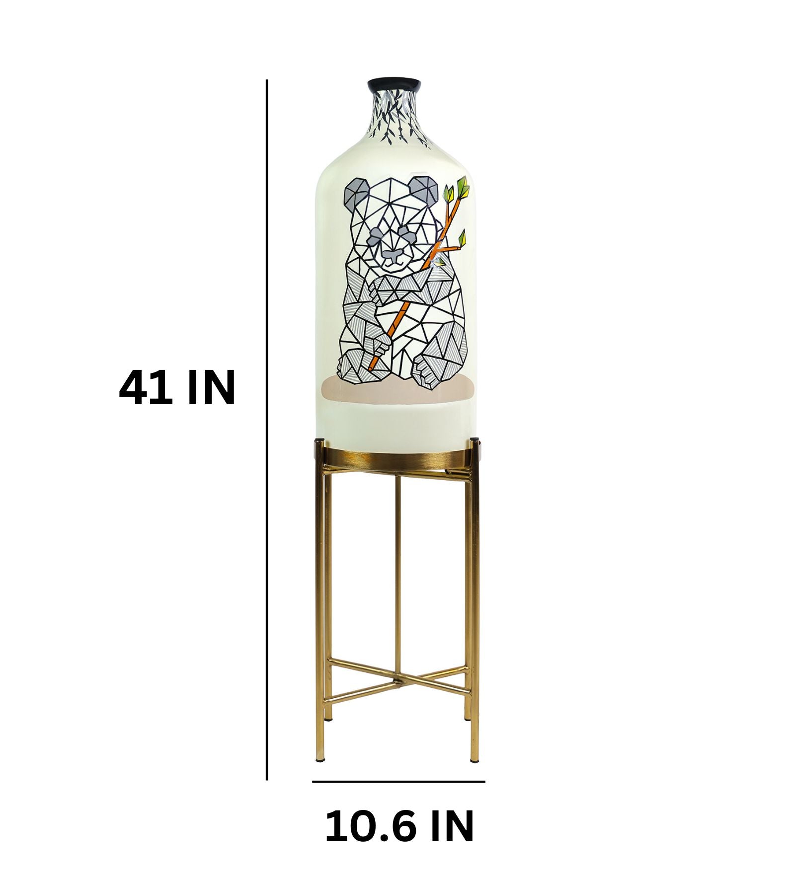 Gentle Giant Floor Lamp with Foldable Metal Stand