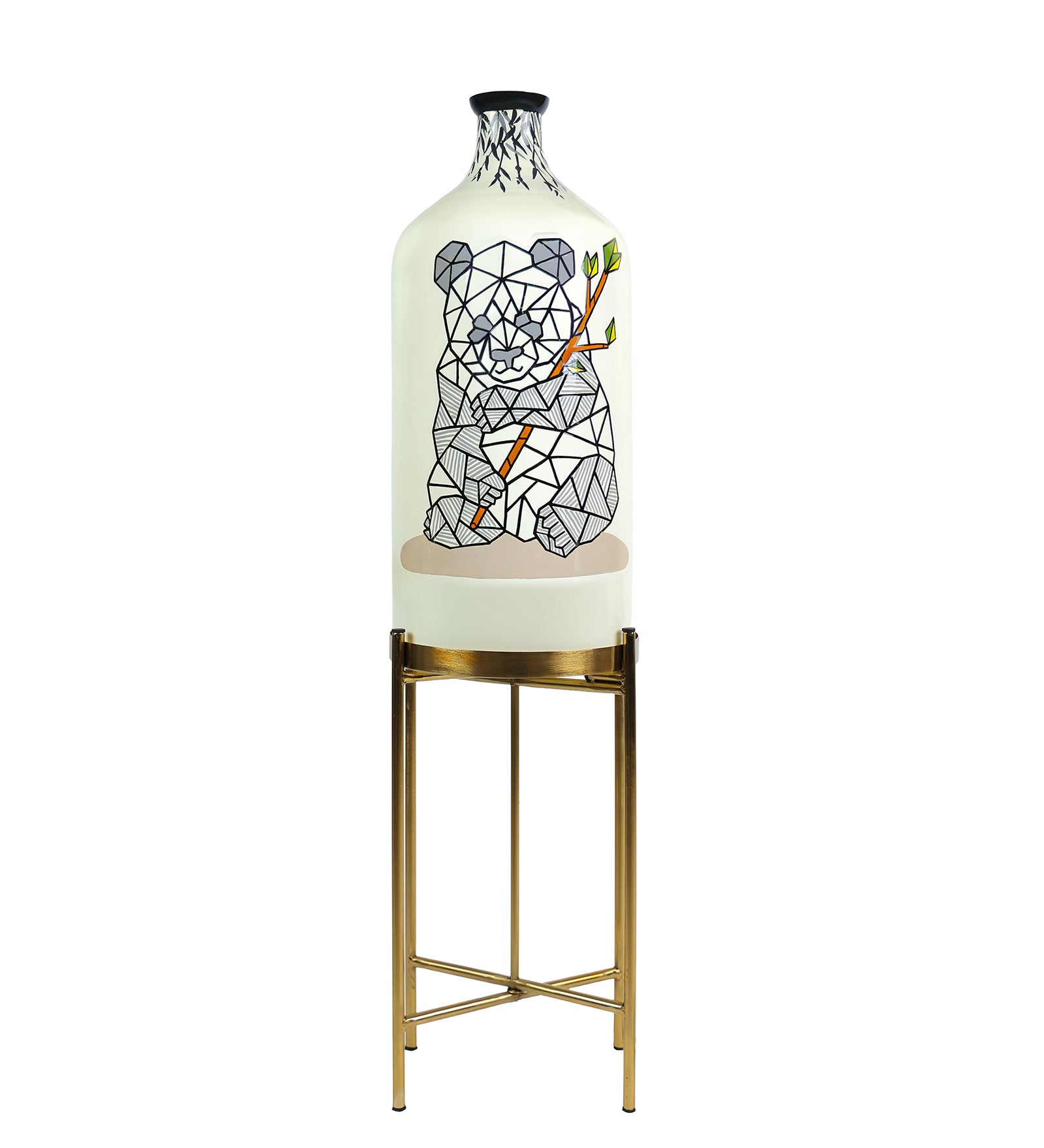 Gentle Giant Floor Lamp with Foldable Metal Stand