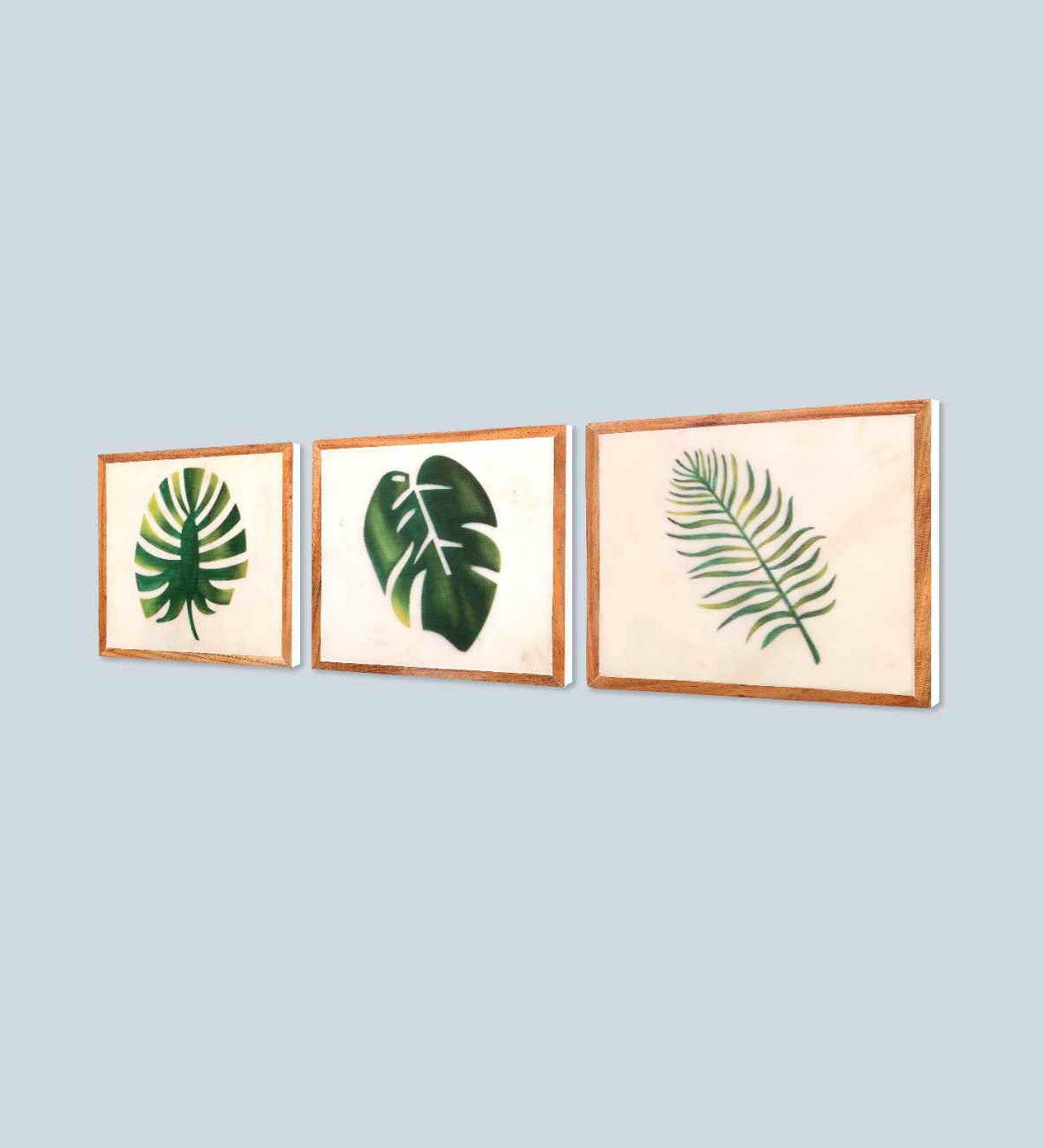 Nature World Marble Wall Art Collage