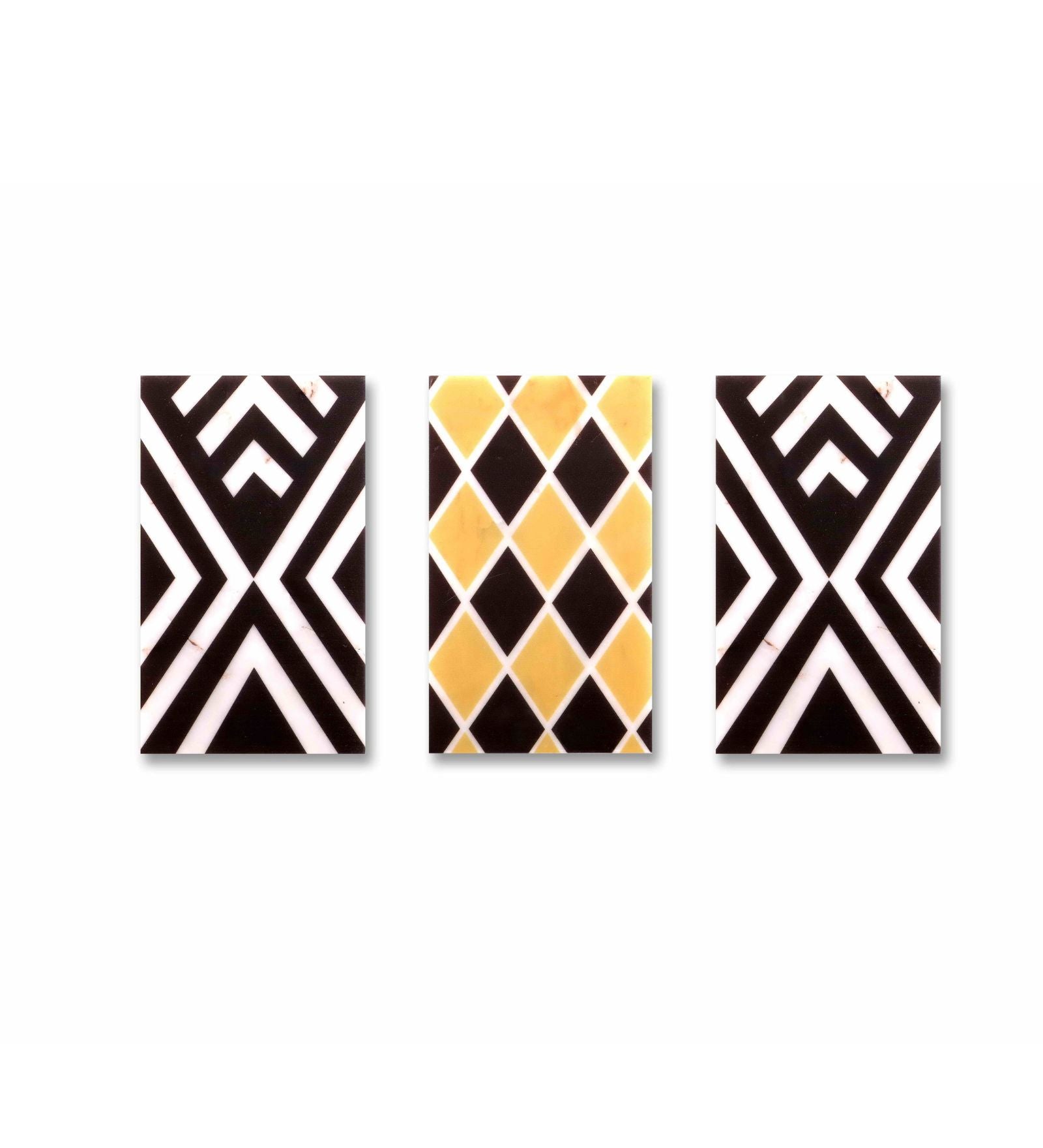 Geometric Marble Wall Art Collage