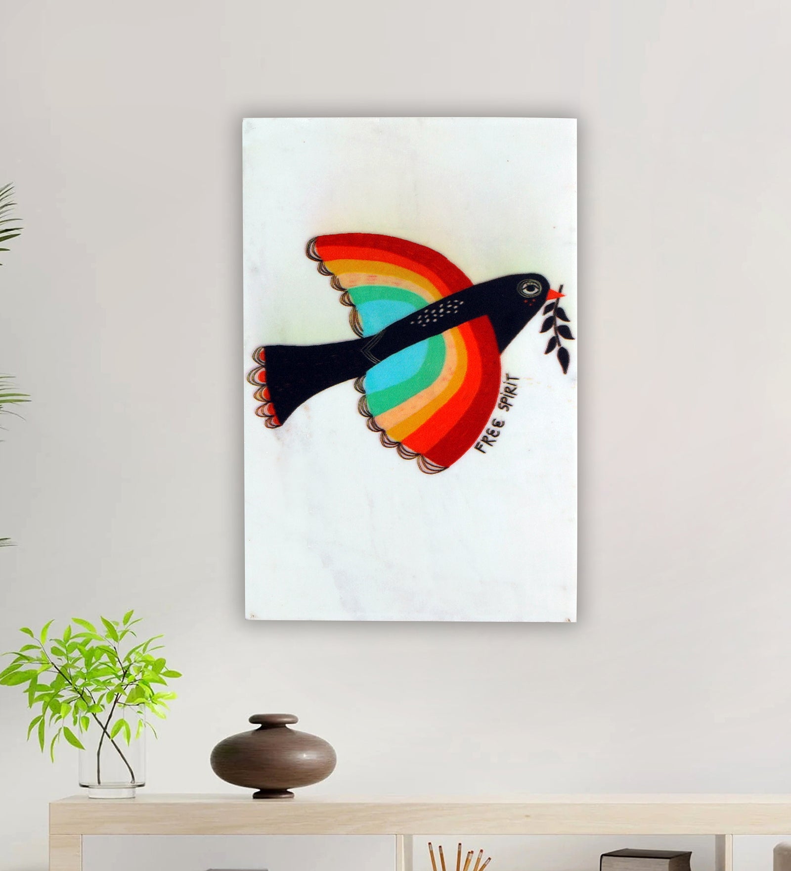 Free Sprit Marble Wall Art