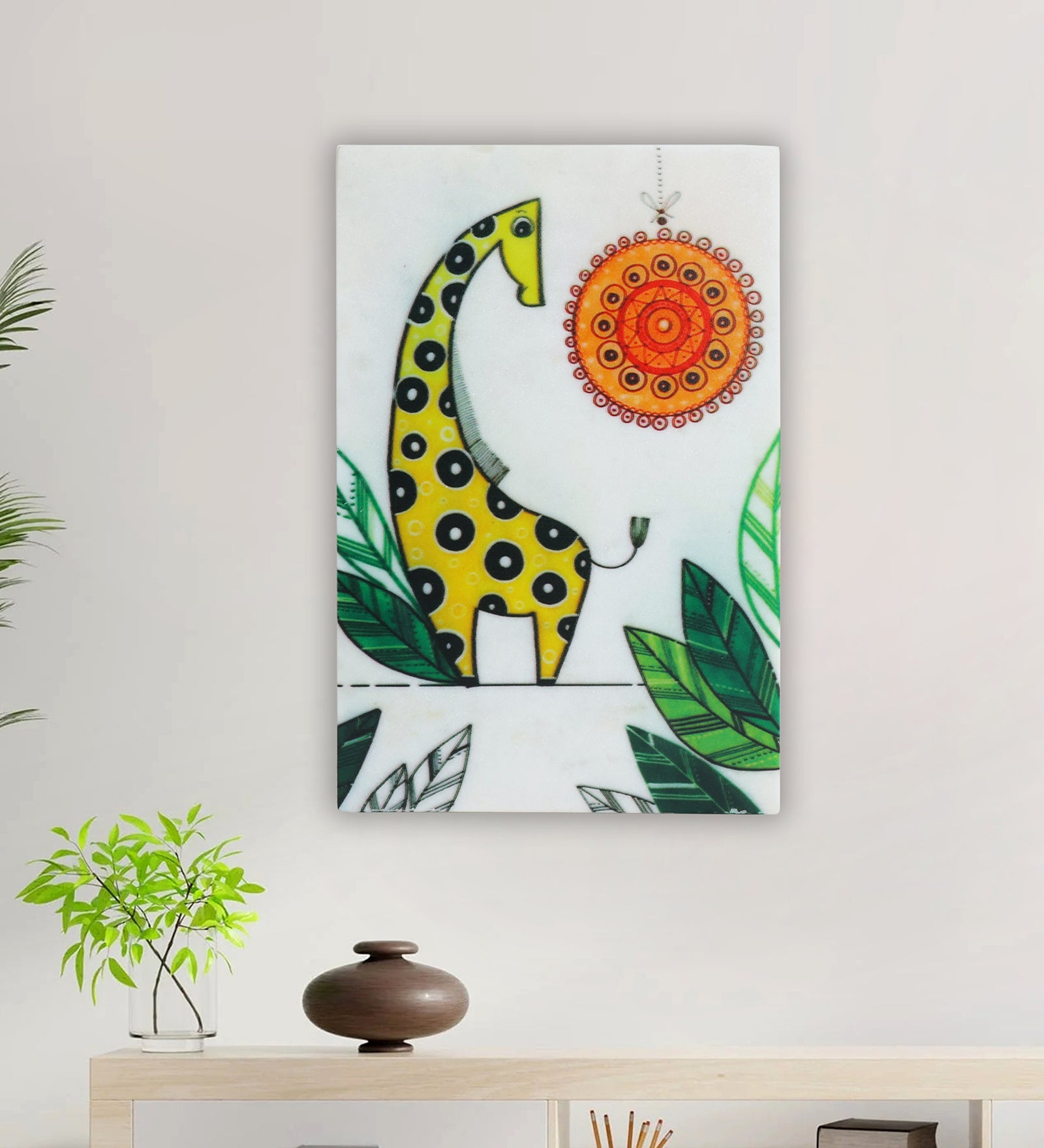 Zirraffe Marble Wall Art