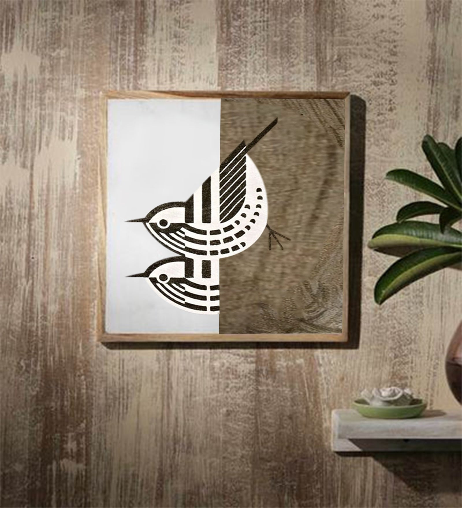 Chirping Duo Wall Art