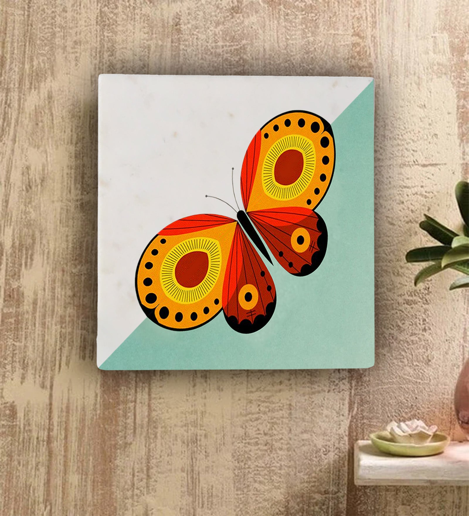 Color me Butterfly Wall Art