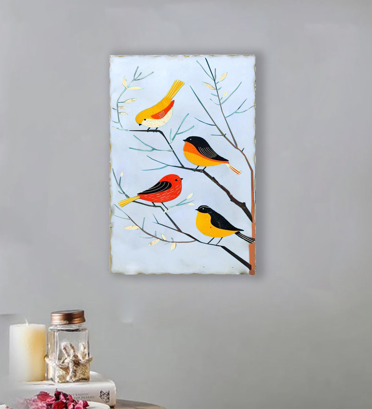 Serene Birds wall art