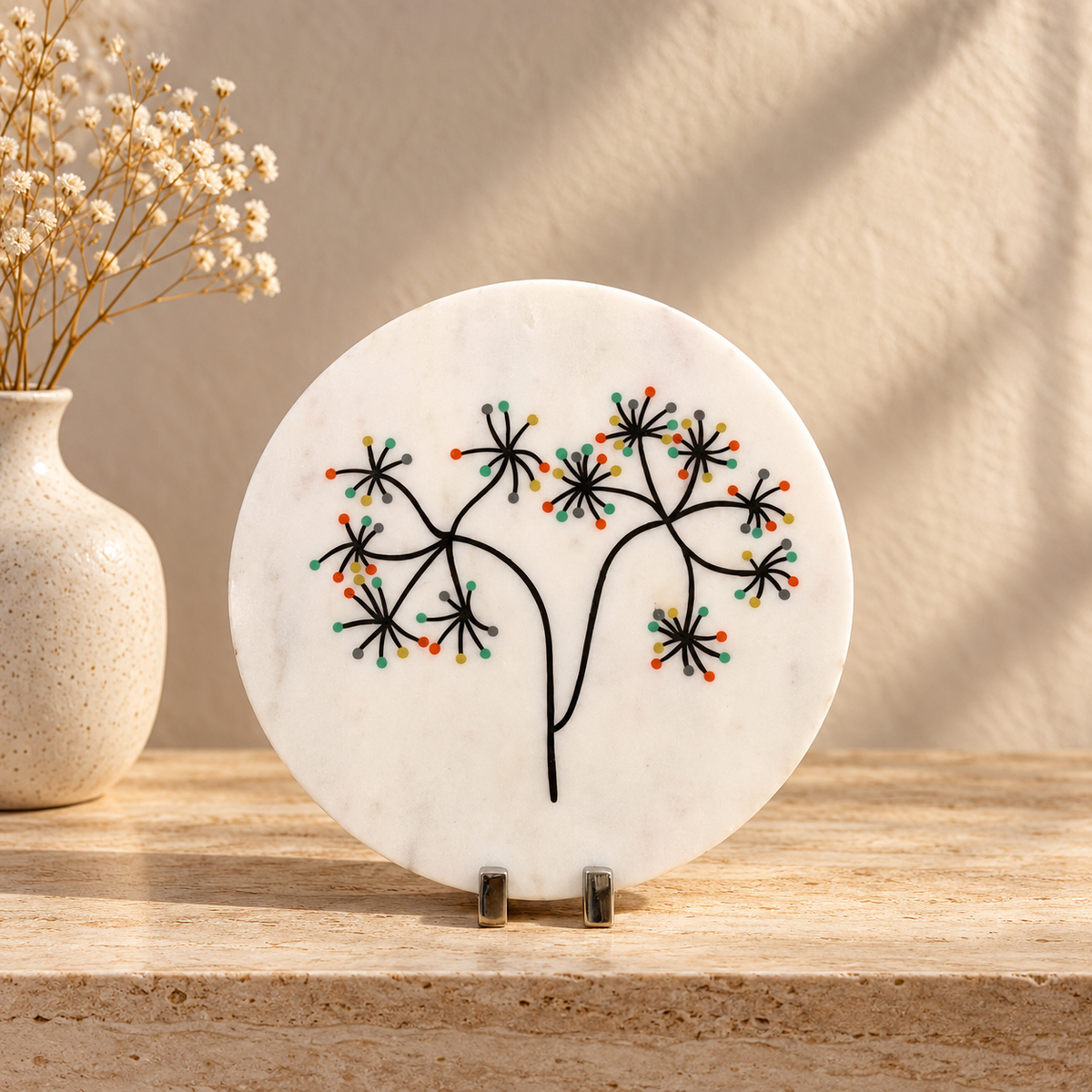 Tree of life Marble Table Decor Item