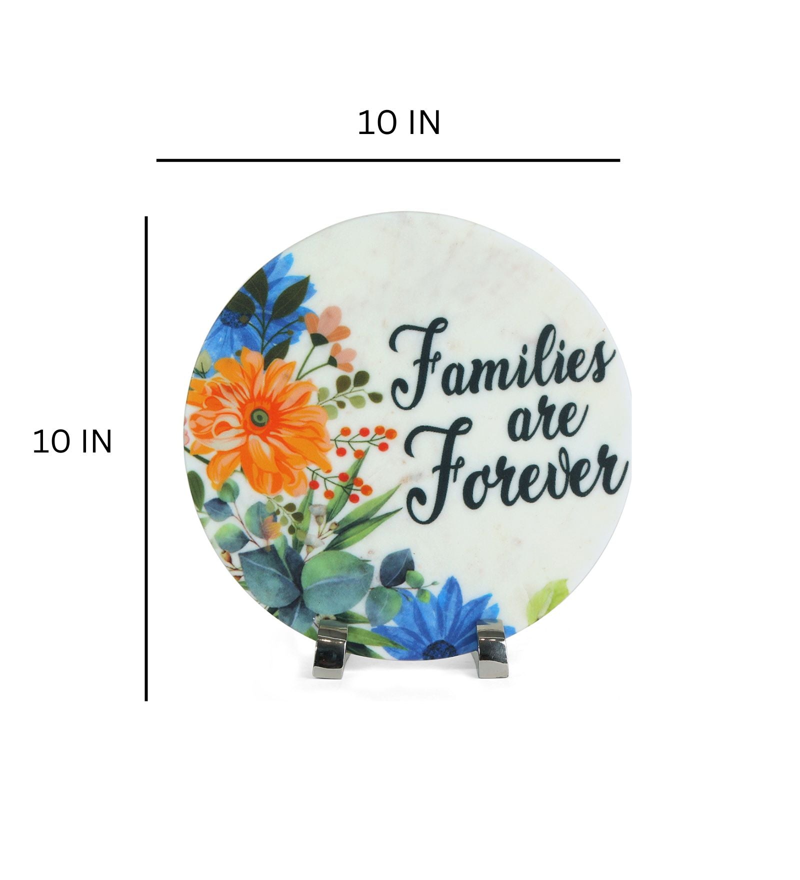 Families are Forever Marble Table Decor Item