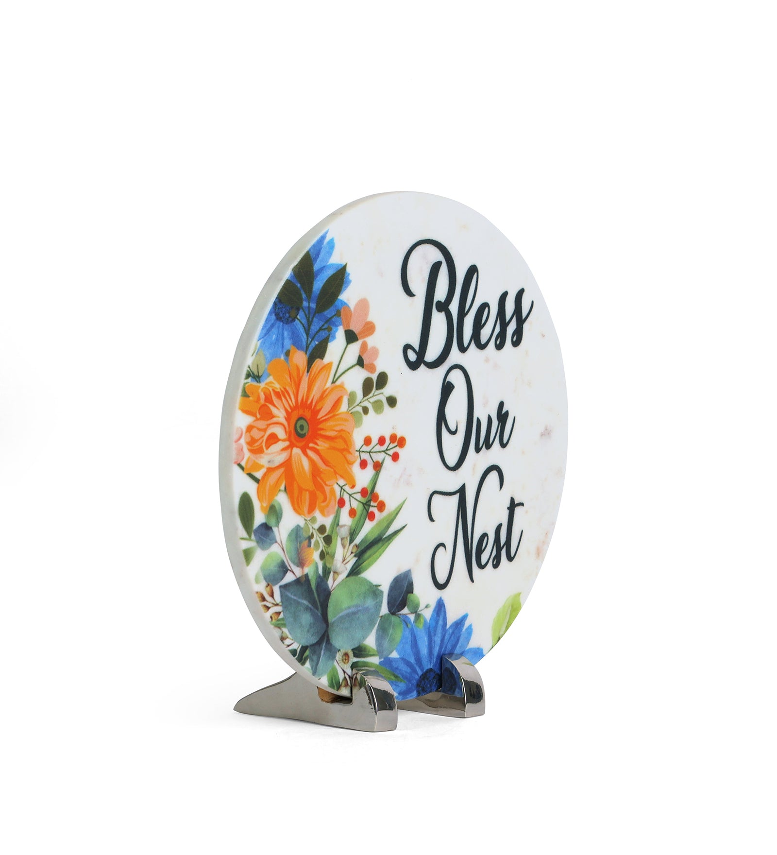 Bless Our Nest Marble Table Decor Item