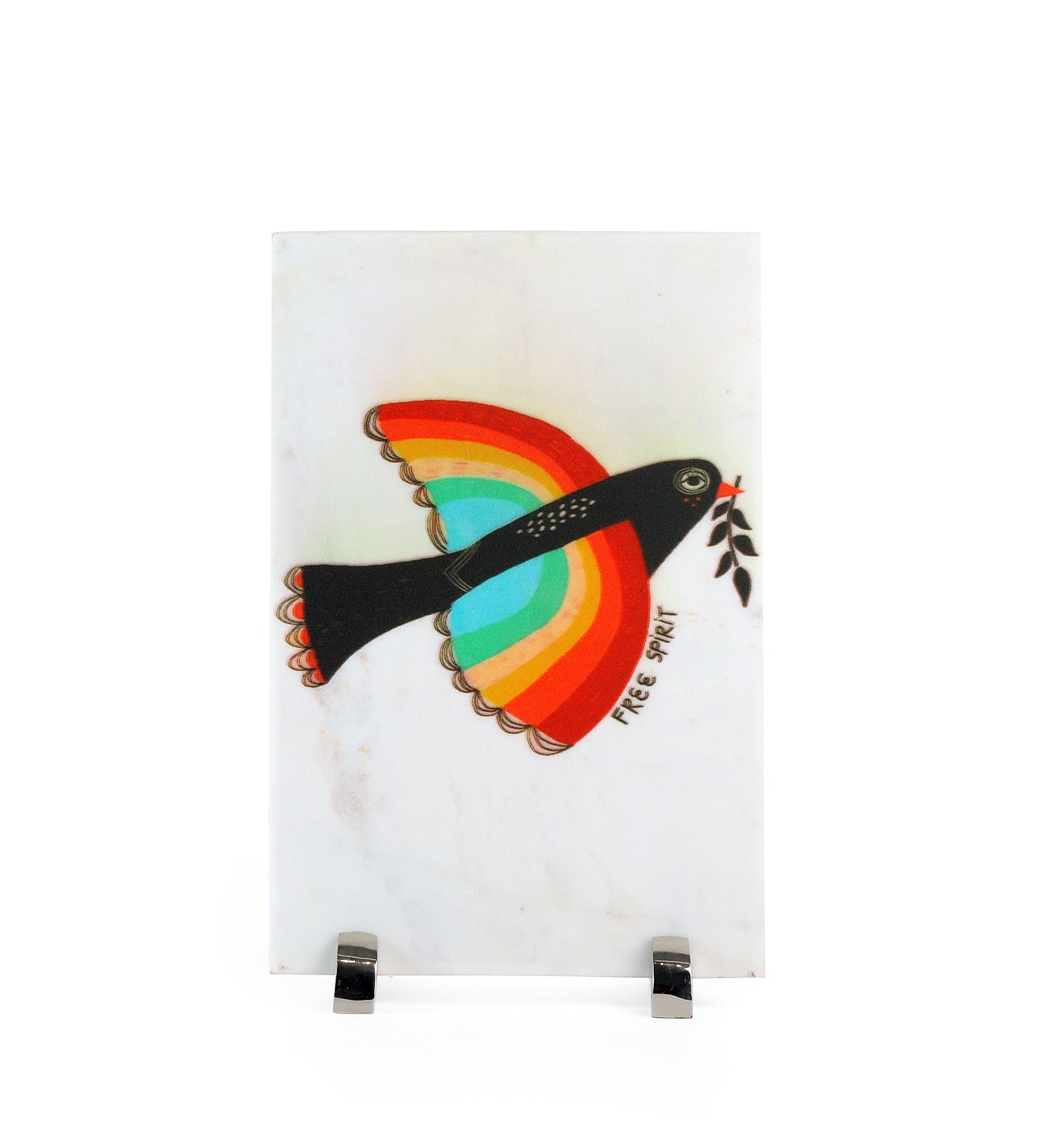 Free Spirit Marble Table Decor Item