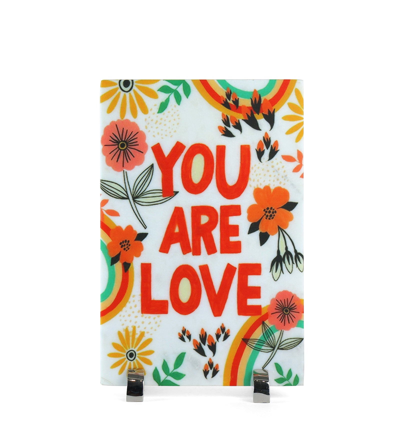 You Are Love Marble Table Decor Item