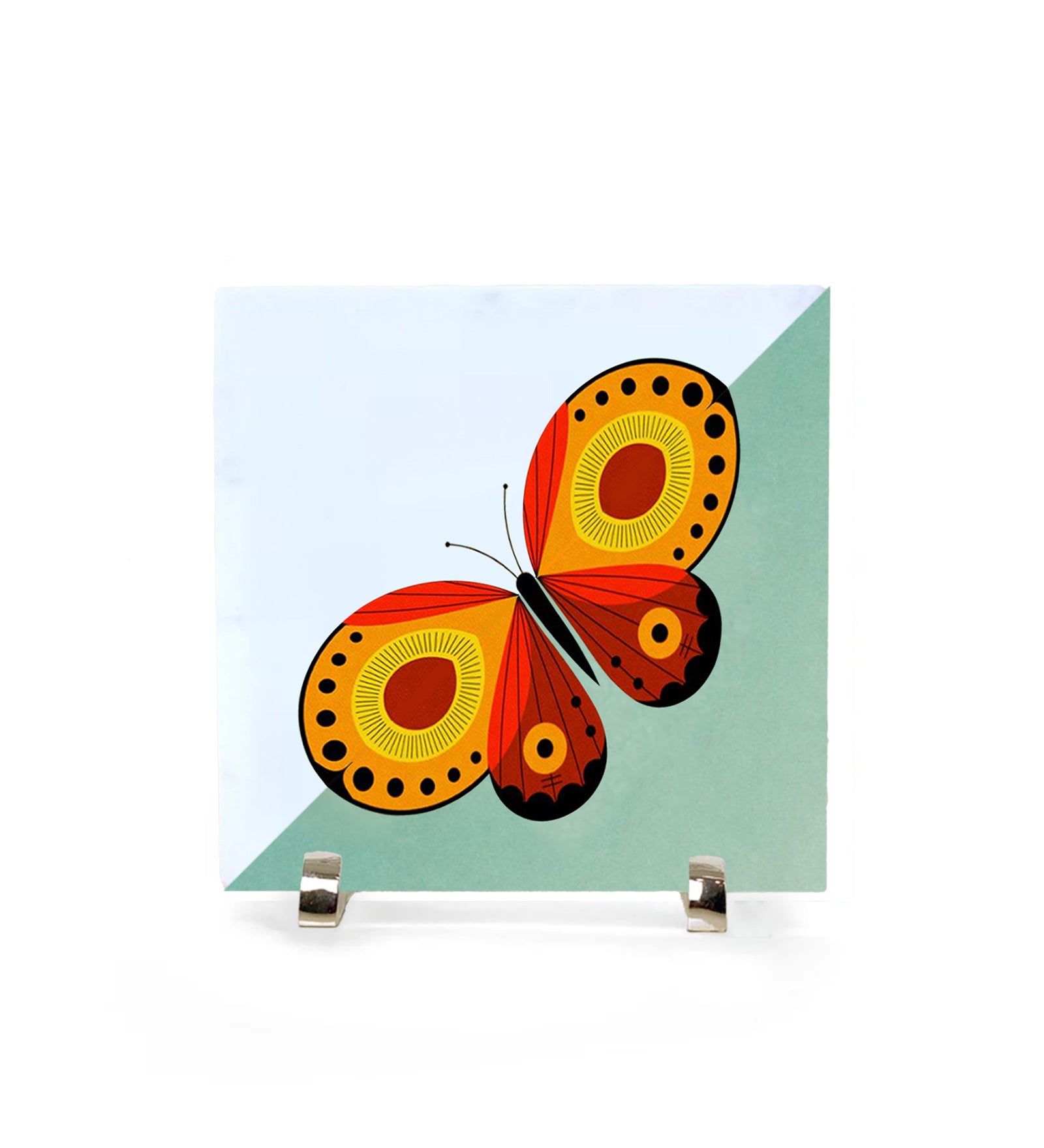 Color me Butterfly Marble Showpiece