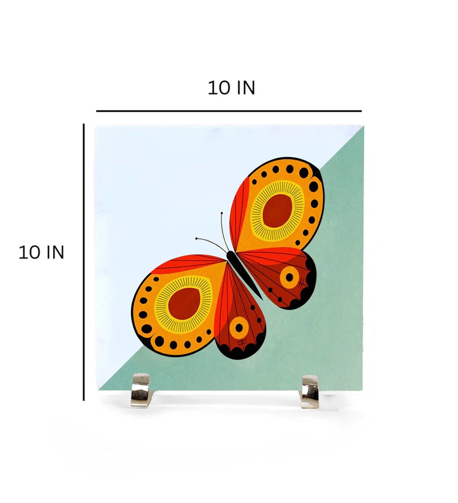 Color me Butterfly Marble Showpiece