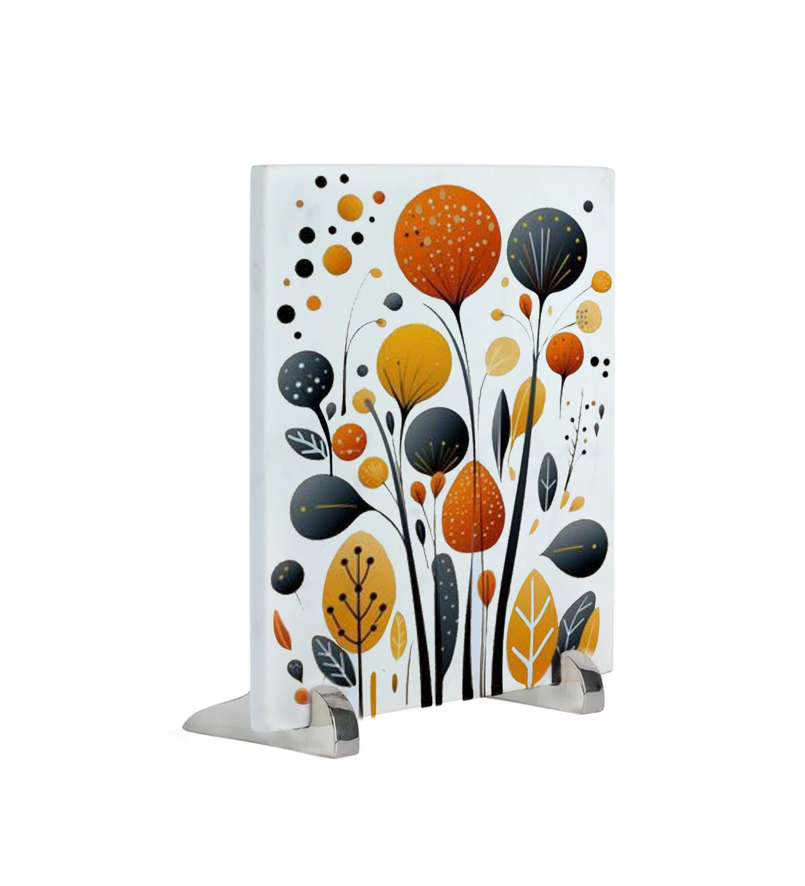 Floral Bloom Marble Showpiece