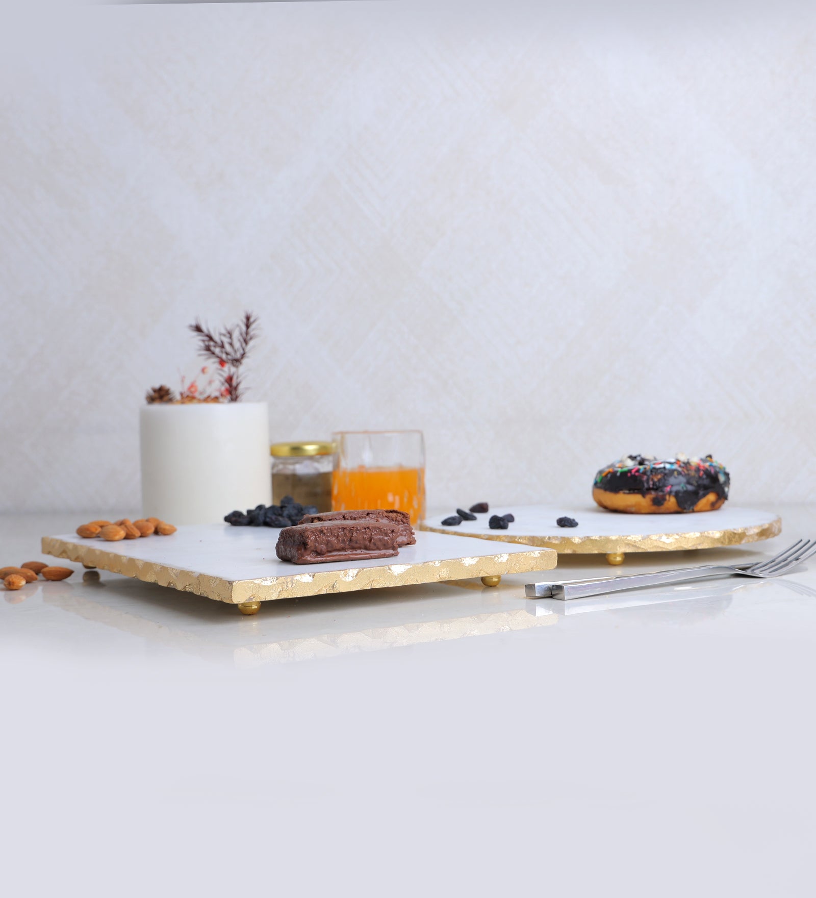 Set of 2 Trendy Appetizer Platter