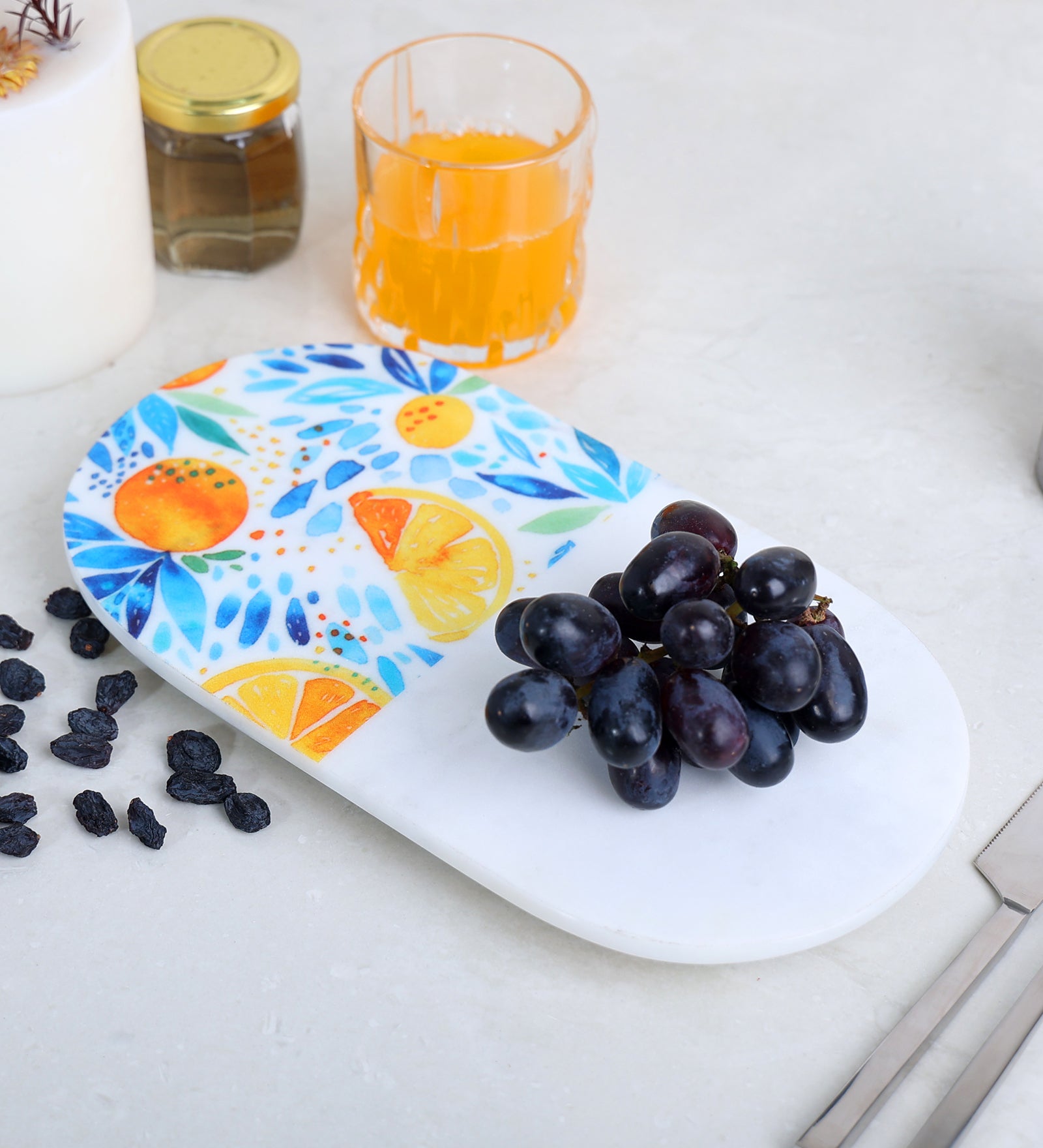 Premium Marble Serving Platter