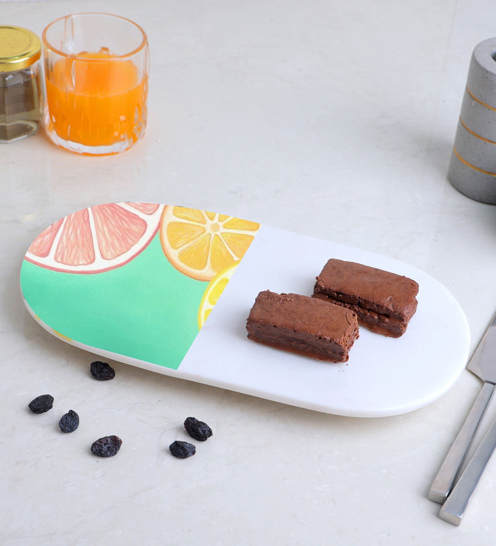 Exclusive Marble Serving Platter