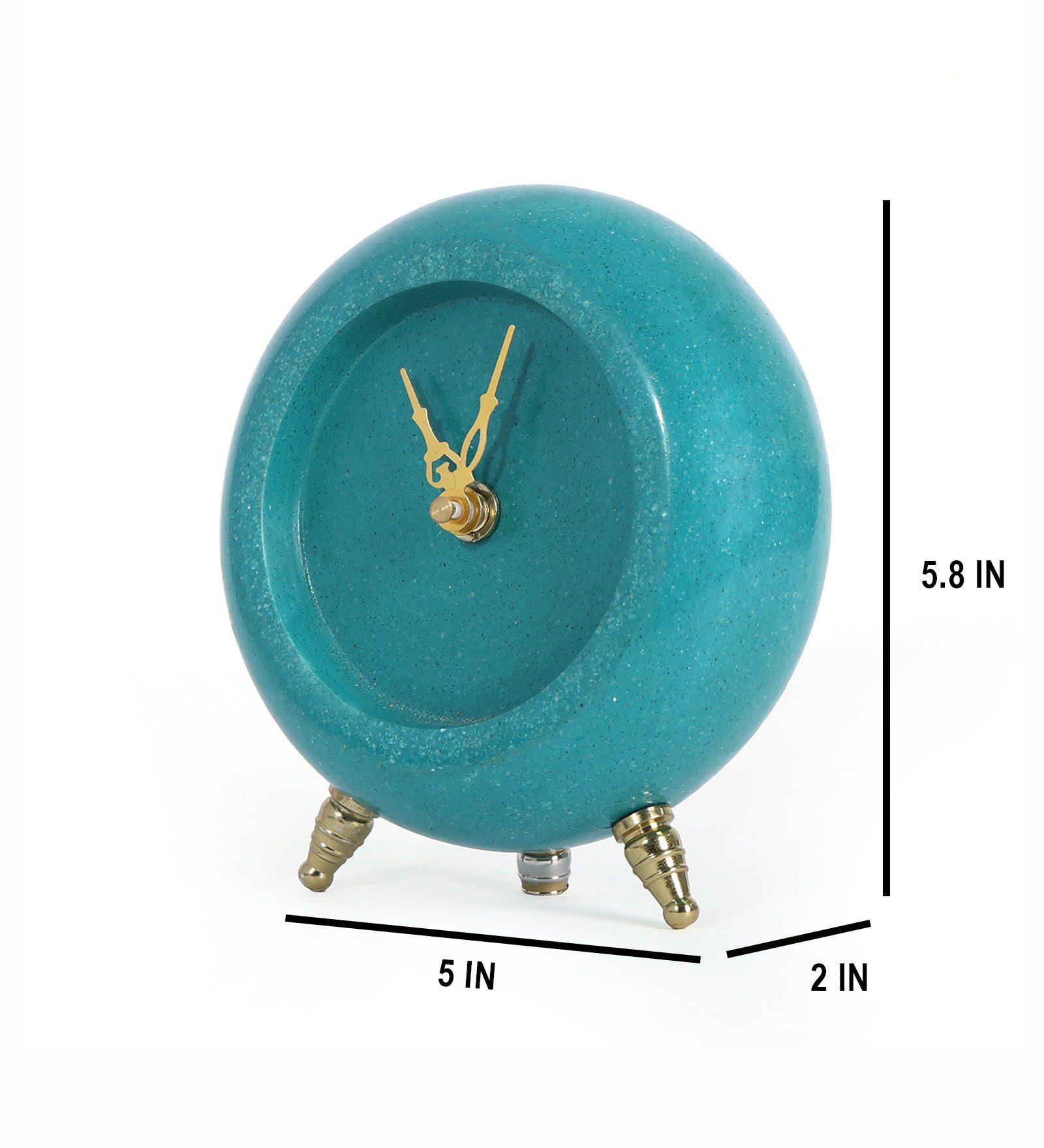 Contemporary Marble Table Clock