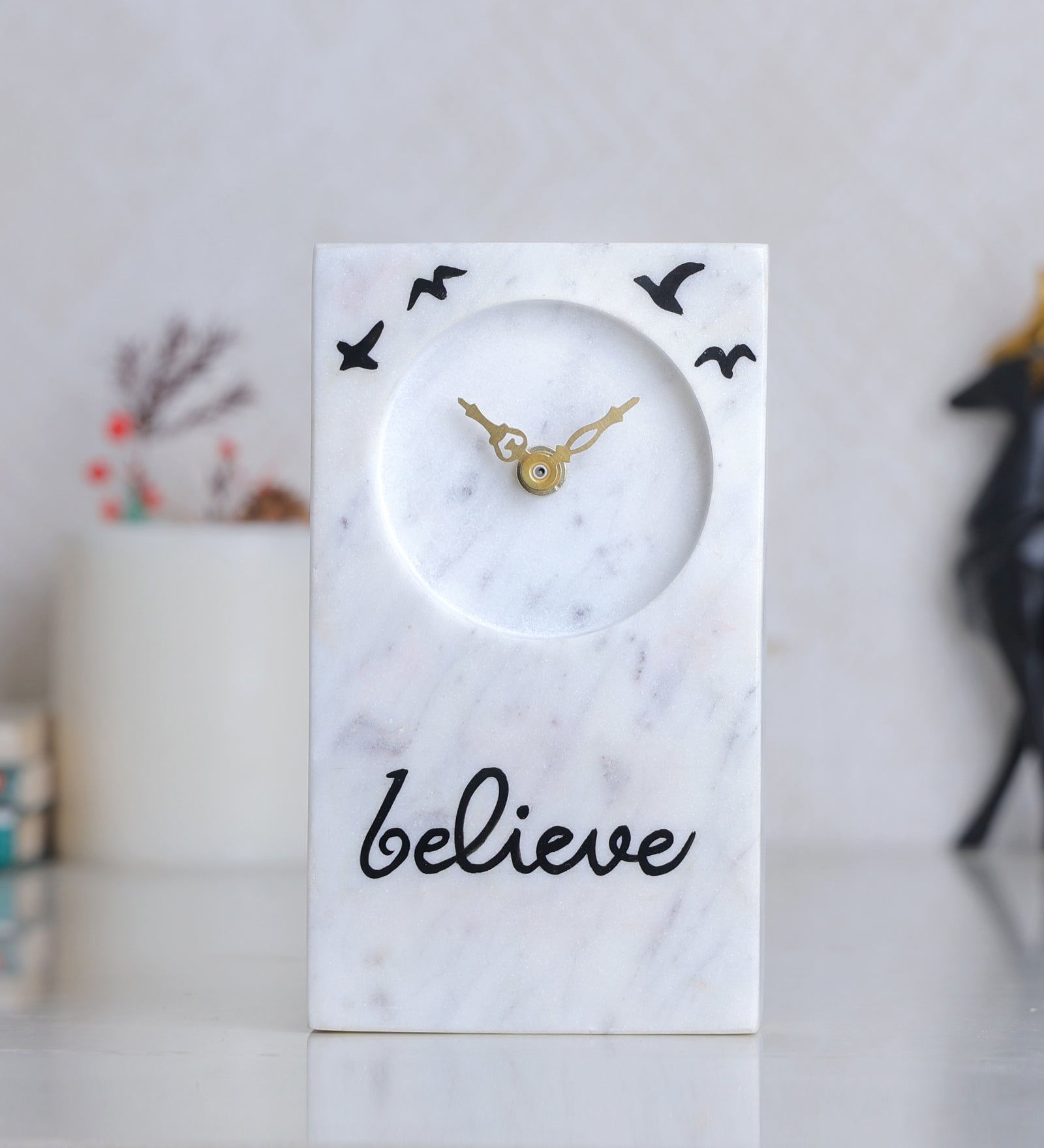Believe Study Table Clock