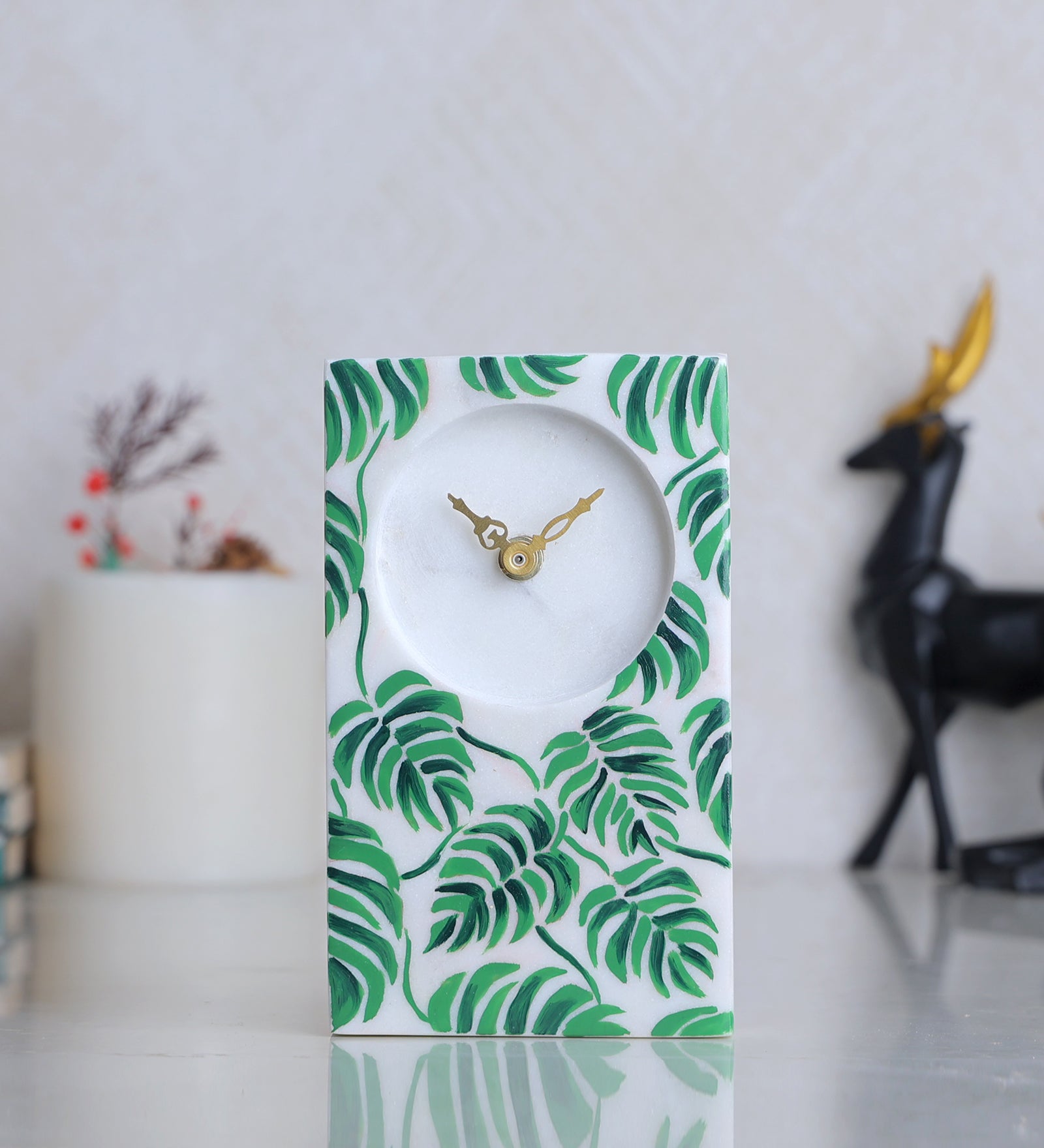 Leafy Desk Clock