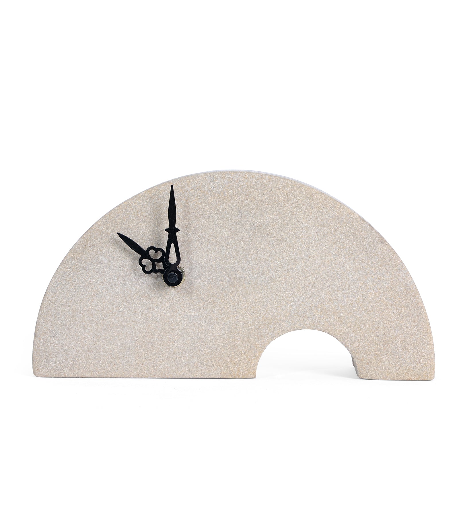 Crescent Table Clock