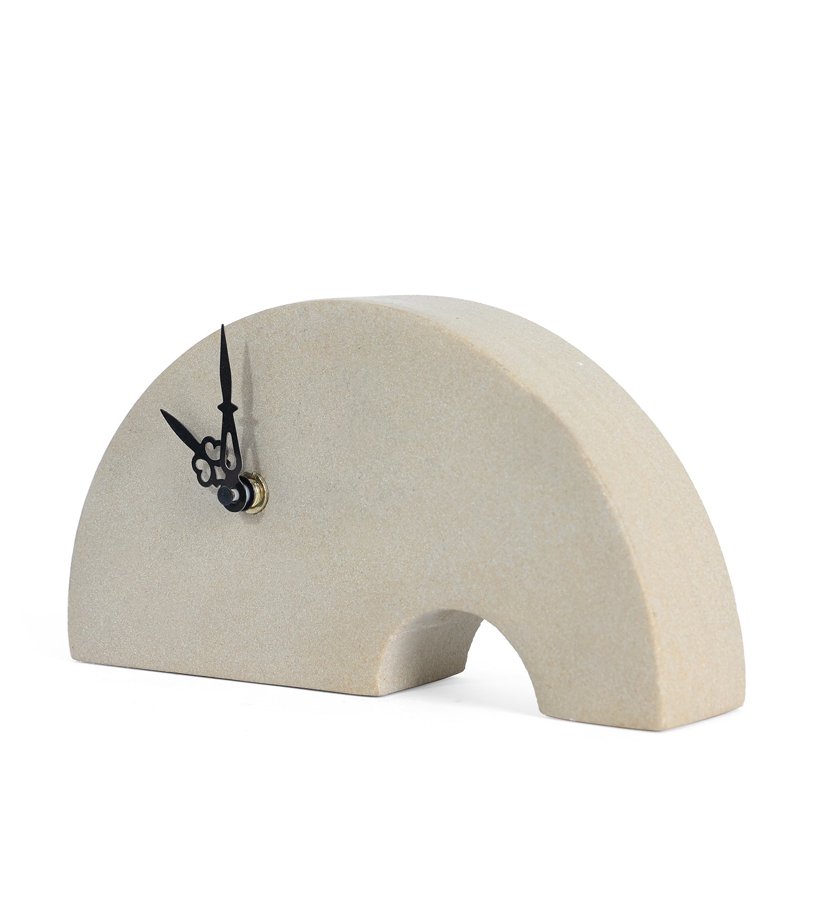 Crescent Table Clock