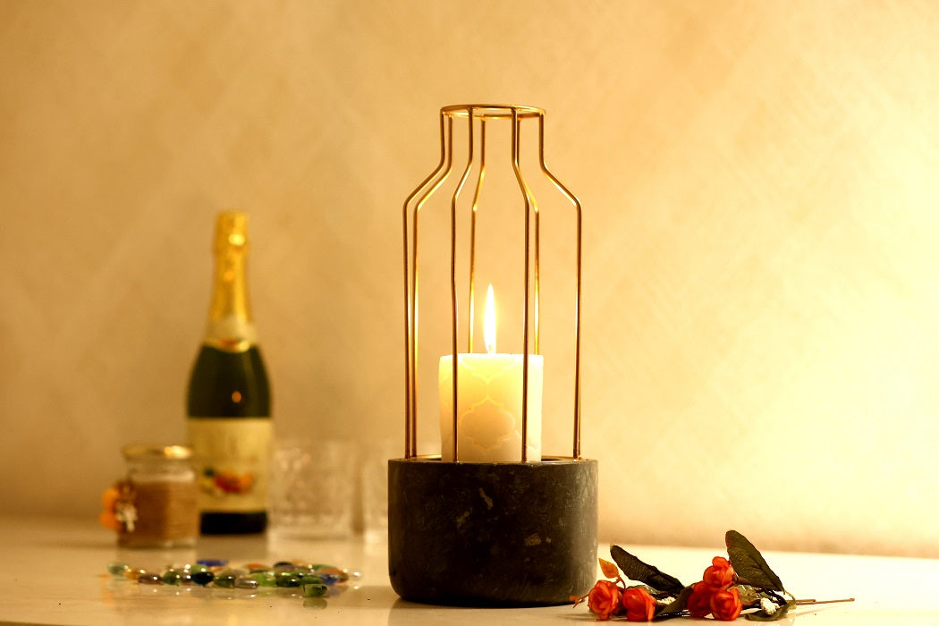 Marble Candle Holder