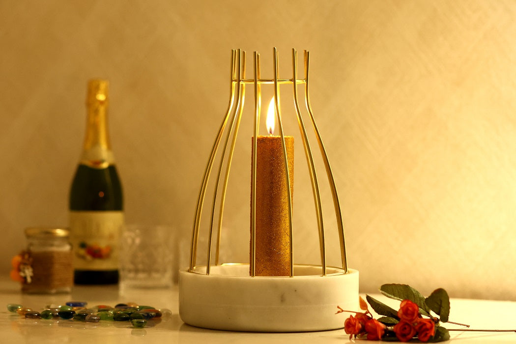 Marble Candle Holder
